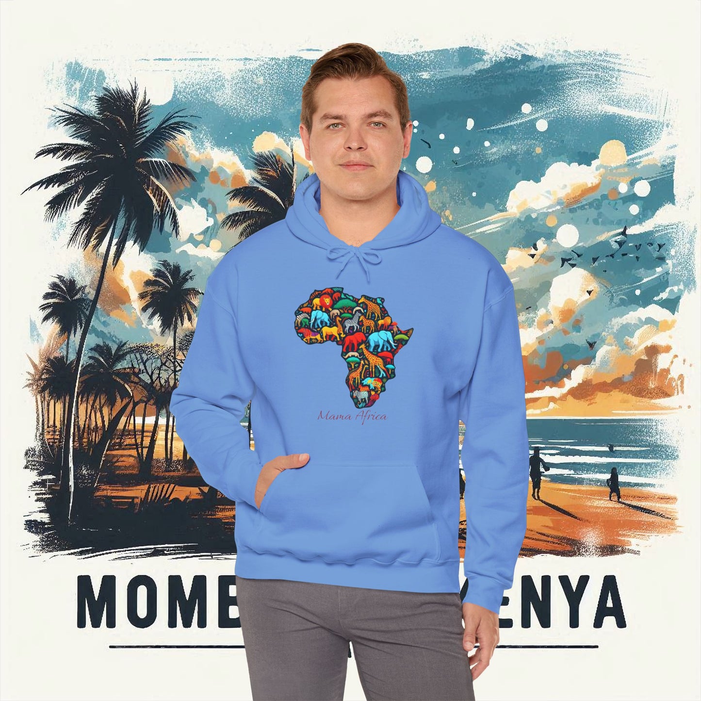 Mama Africa Unisex Heavy Blend™ Hooded Sweatshirt