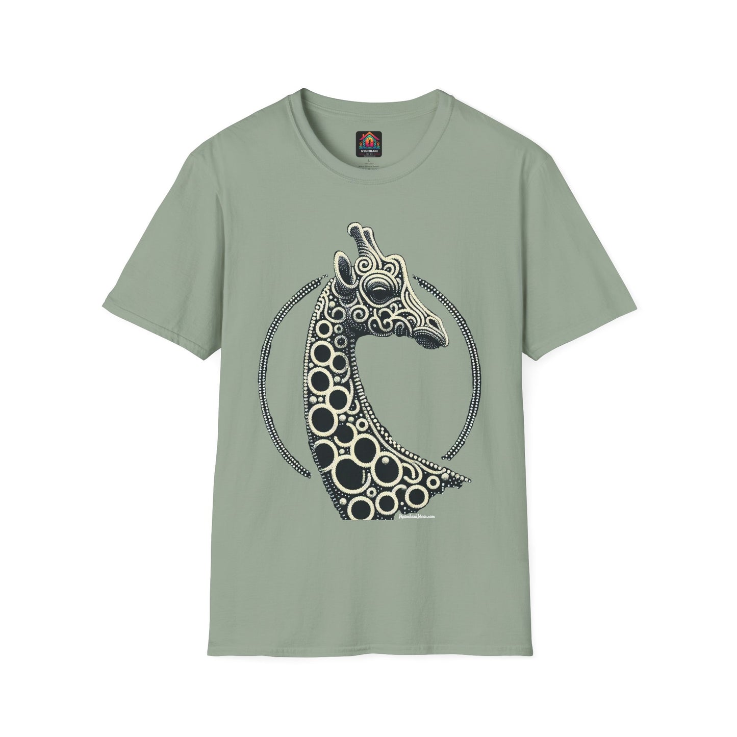 Beaded Giraffe T-Shirt - Kenya and Africa Inspired