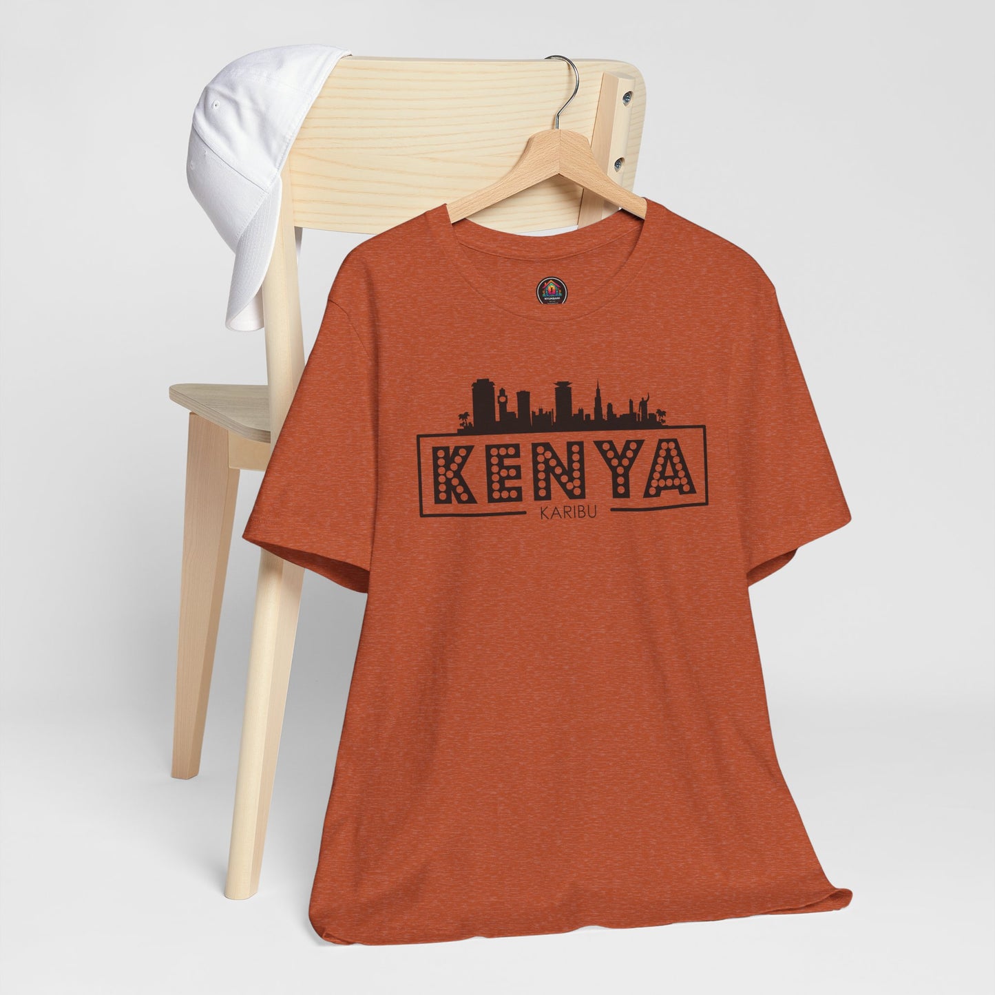 Kenya Karibu Travel Tee - Celebrate Culture & Travel