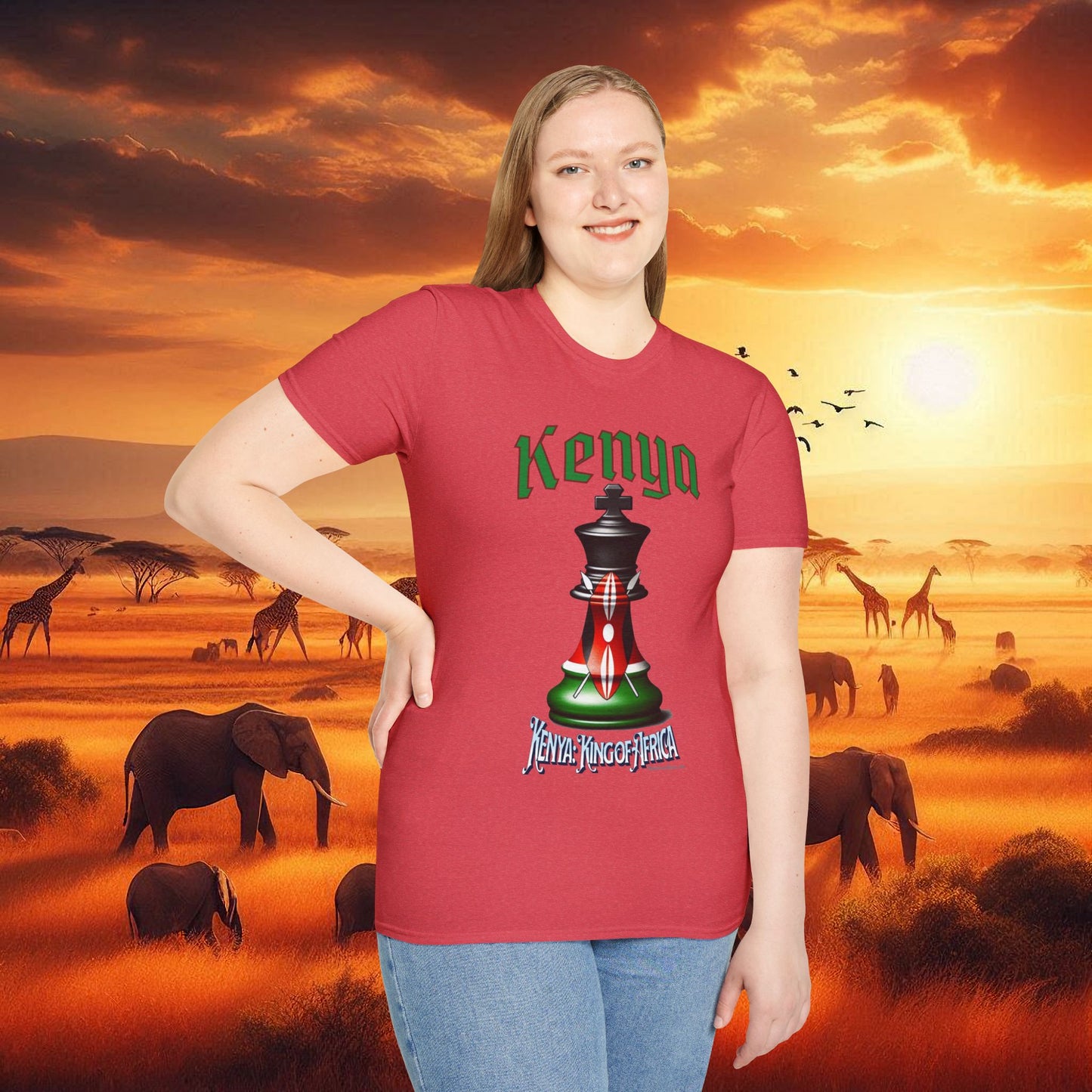 Kenya King of Africa T-Shirt