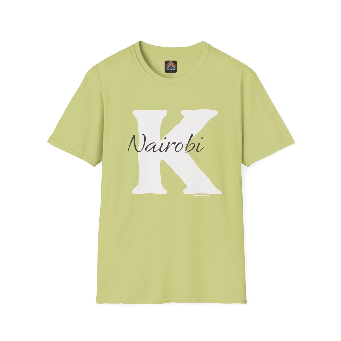 Graphic Tee: K with Nairobi Unisex Softstyle T-Shirt