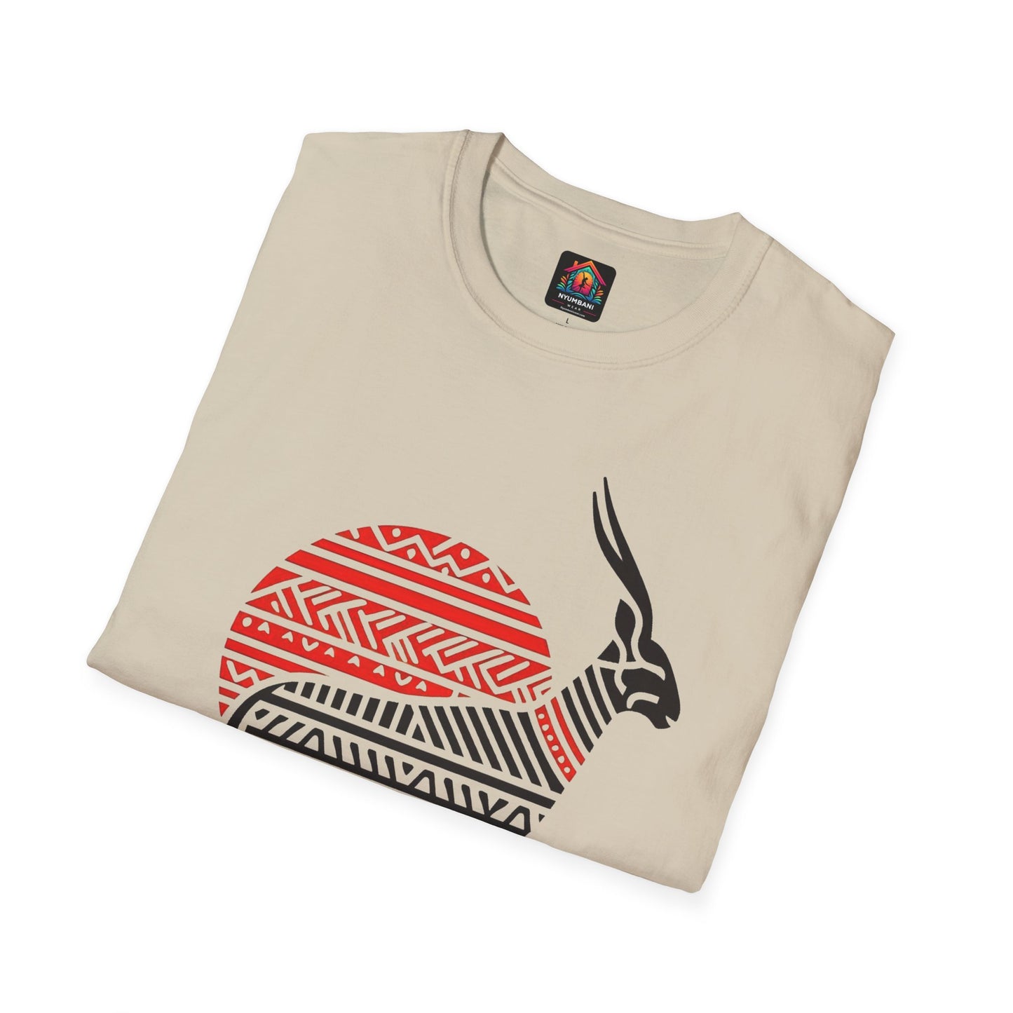 African Bead Style Impala T-Shirt