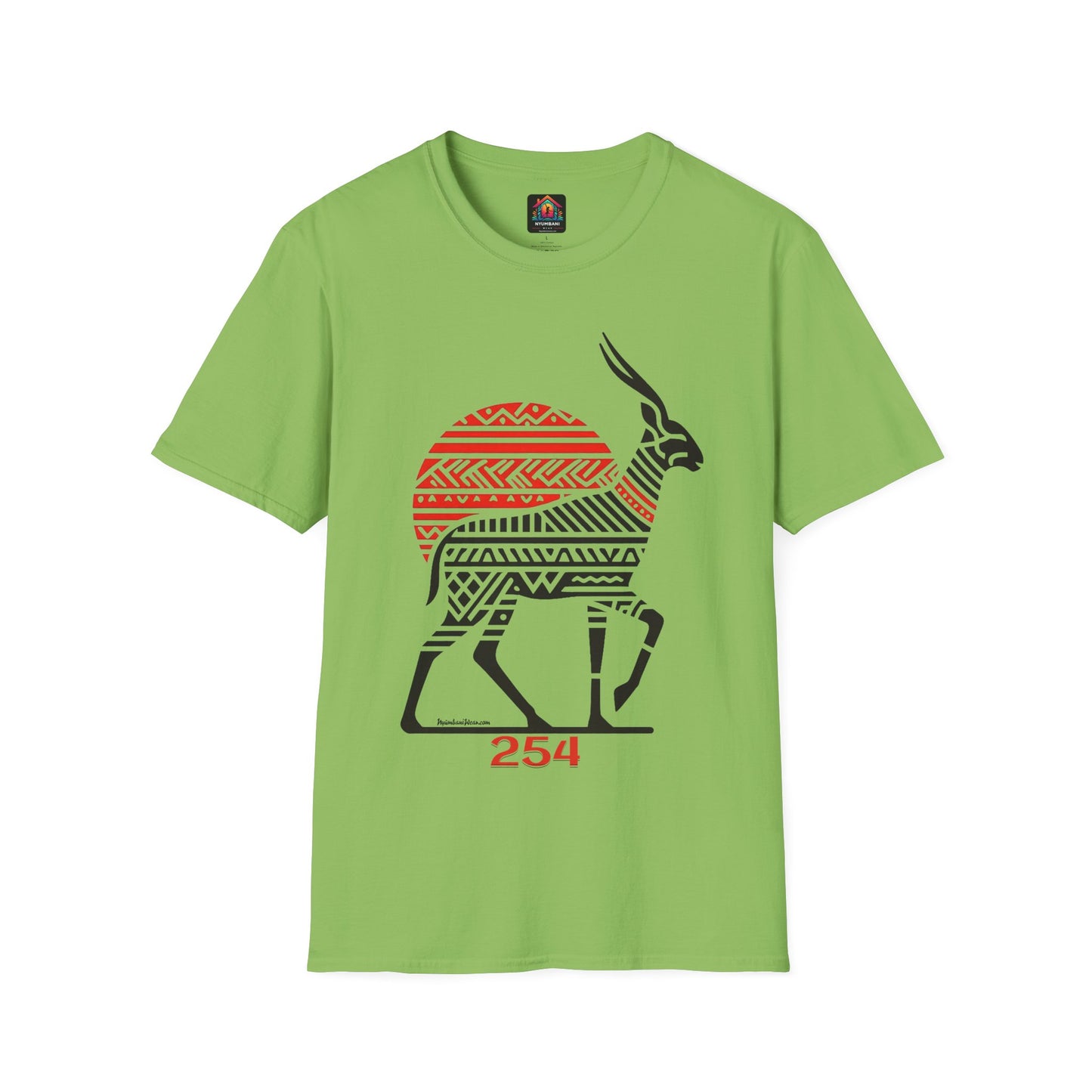 African Bead Style Impala T-Shirt