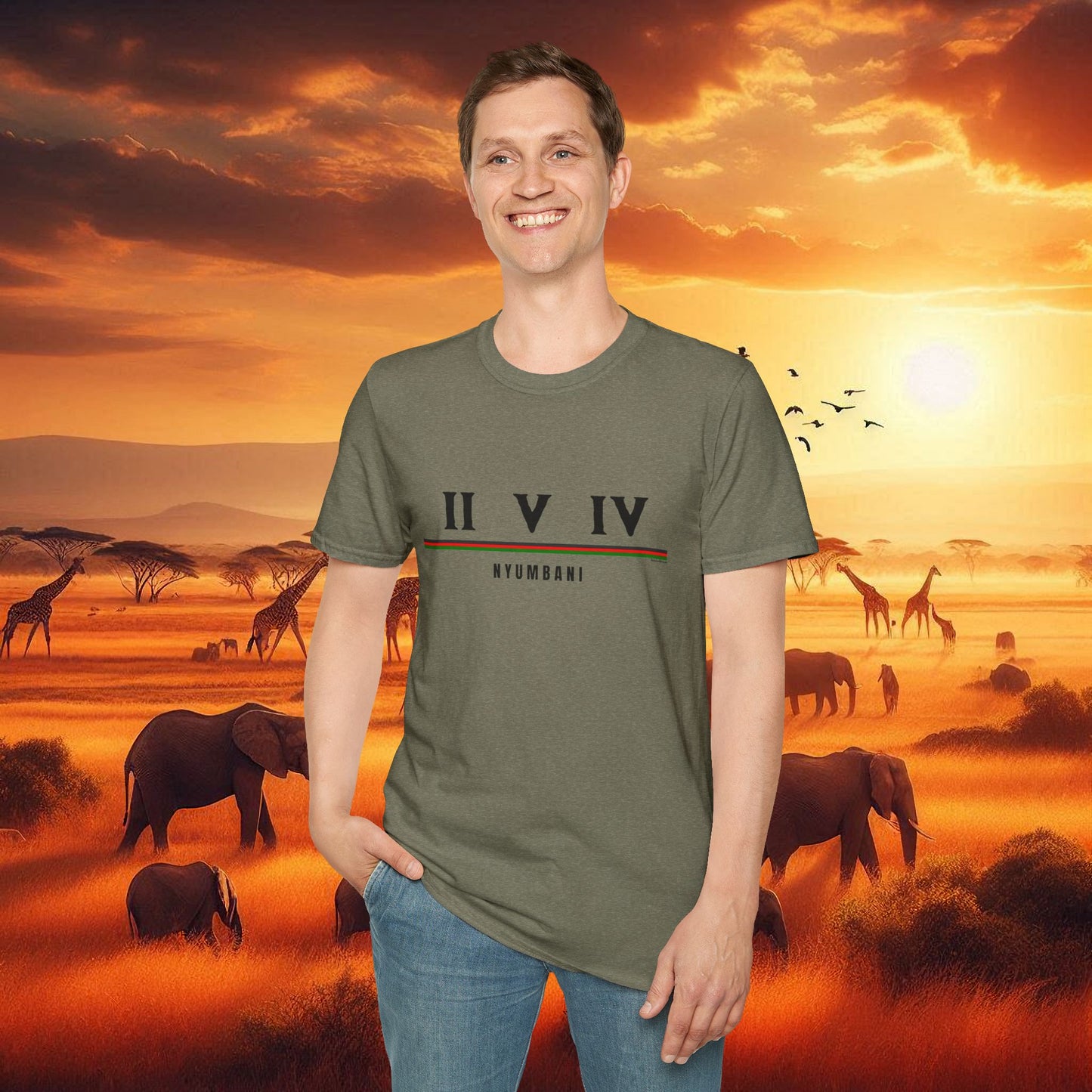 Kenya 254 Home Unisex T-Shirt