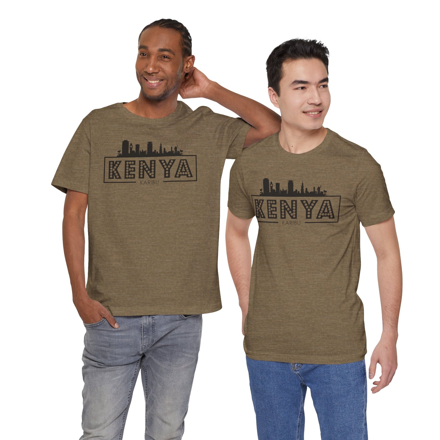 Kenya Karibu Travel Tee - Celebrate Culture & Travel