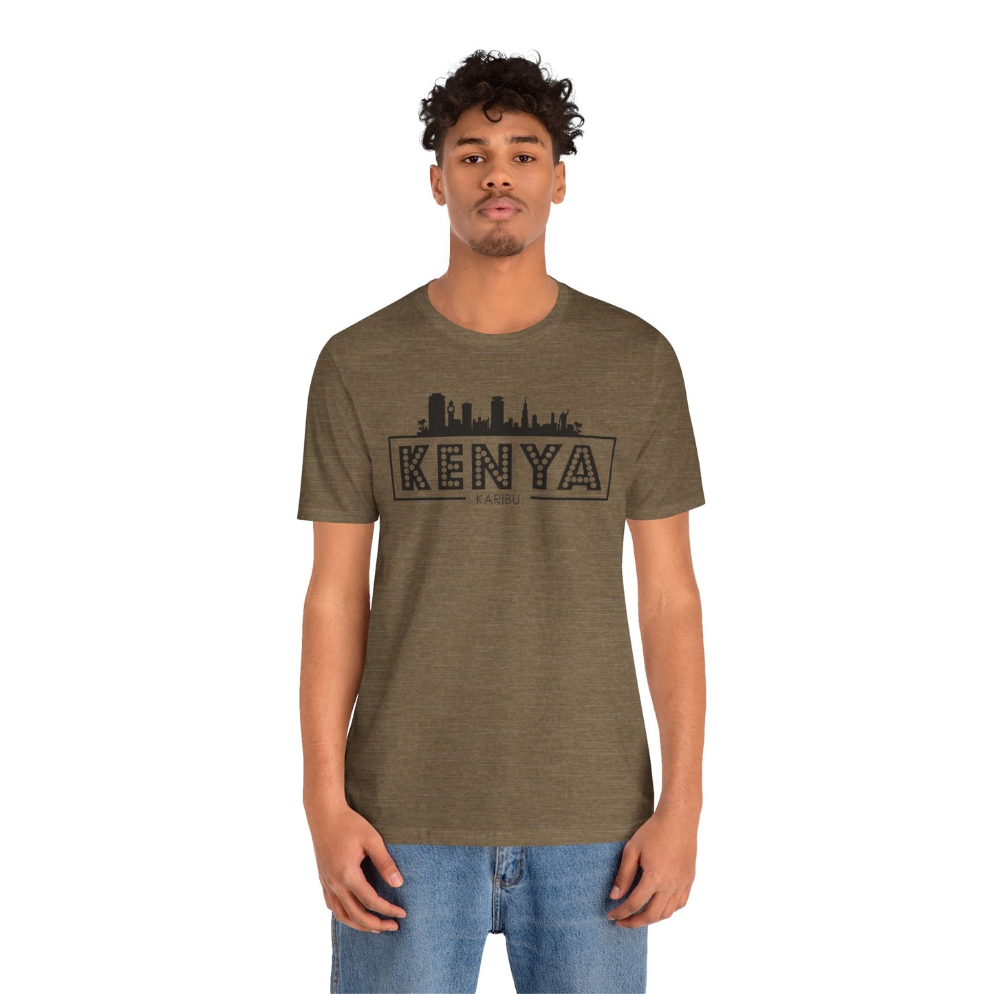 Kenya Karibu Travel Tee - Celebrate Culture & Travel