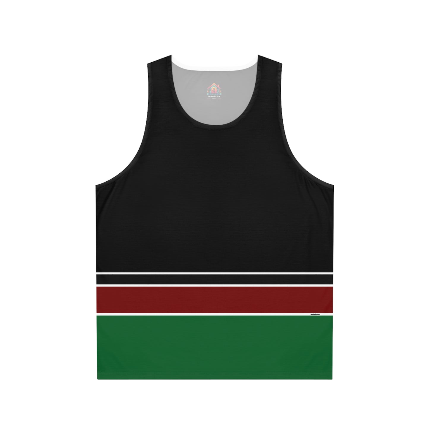 Kenyan striped Unisex Tank Top (AOP)