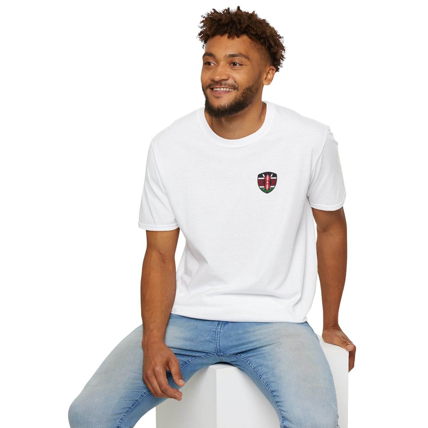 Kenyan Freedom Fighters Full List White T-Shirt
