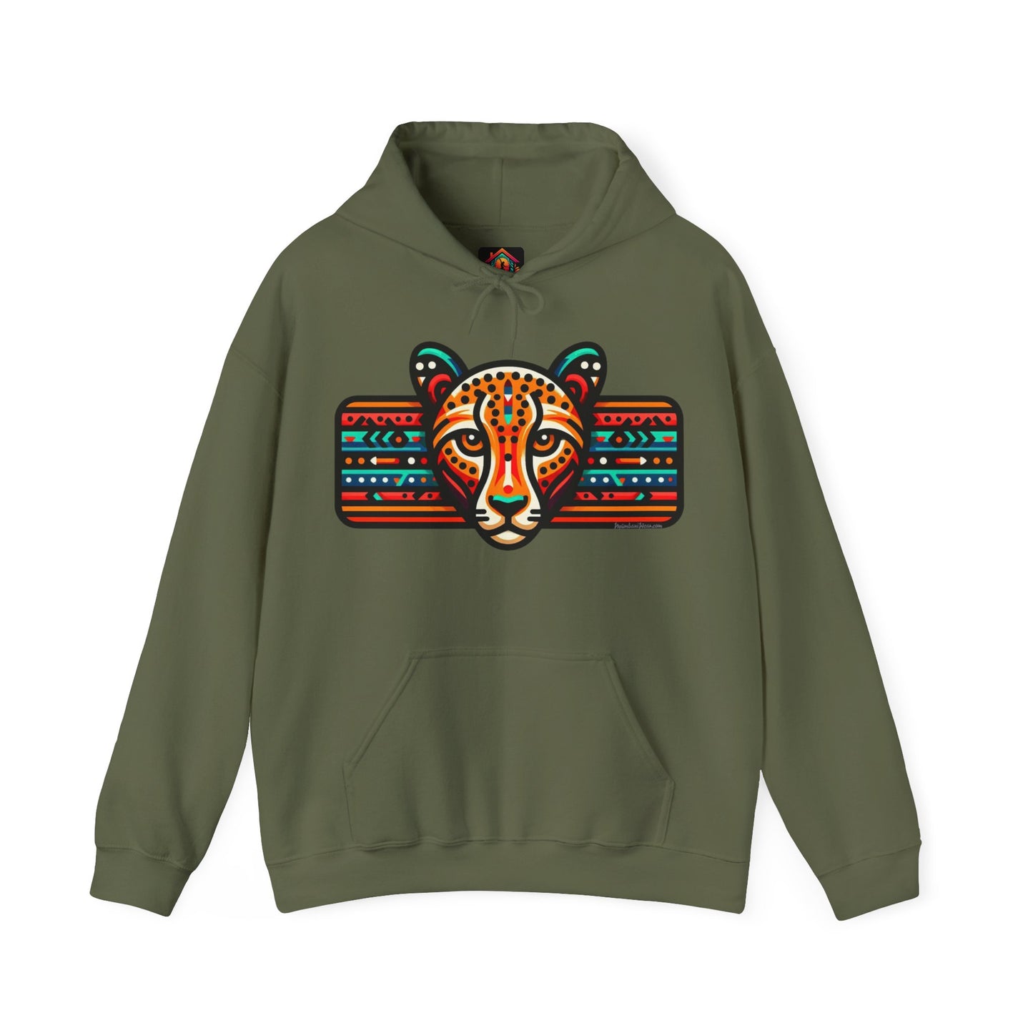 Leopard Hoodie Unisex Heavy Blend™ Hooded Sweatshirt