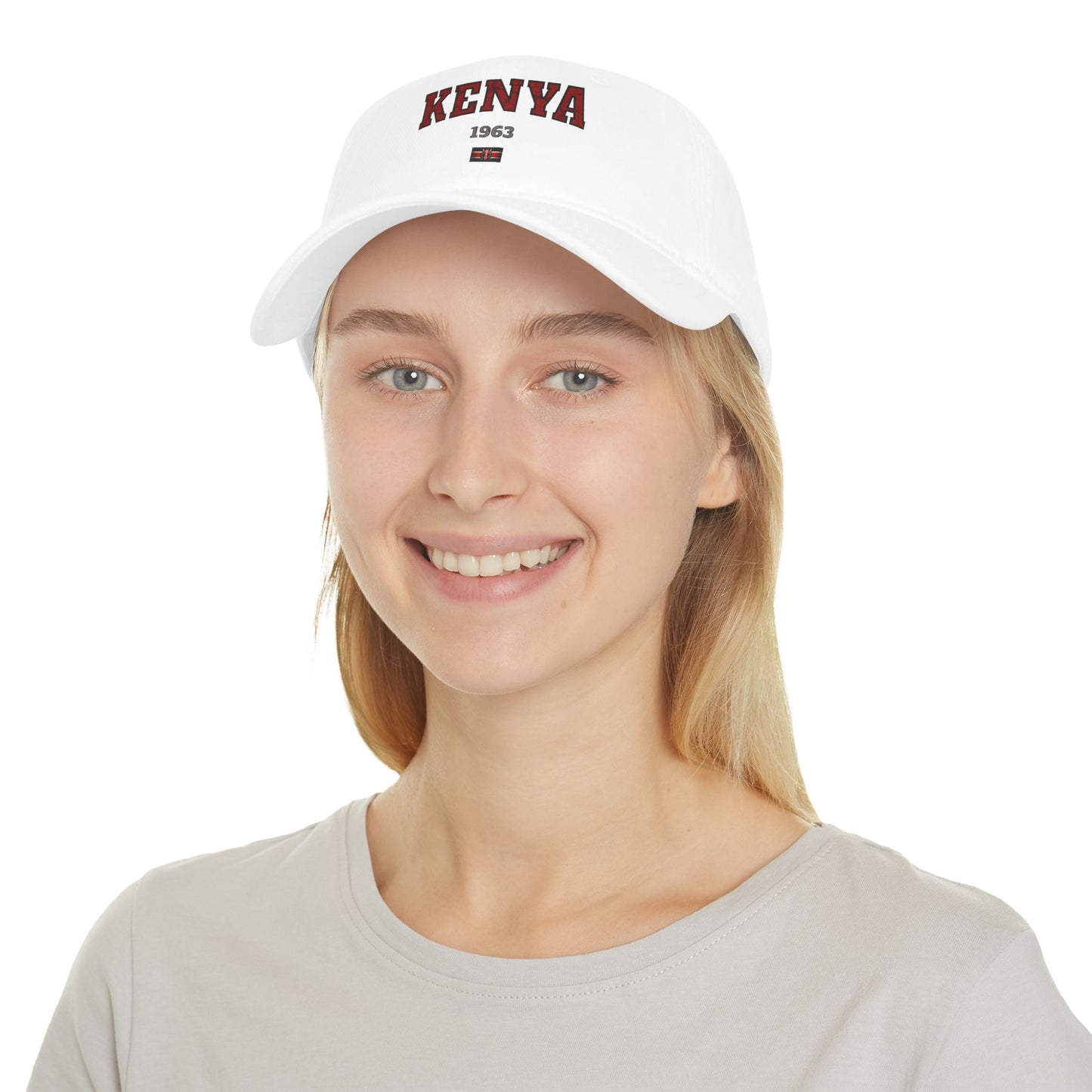 White Kenya 1963 Baseball Cap