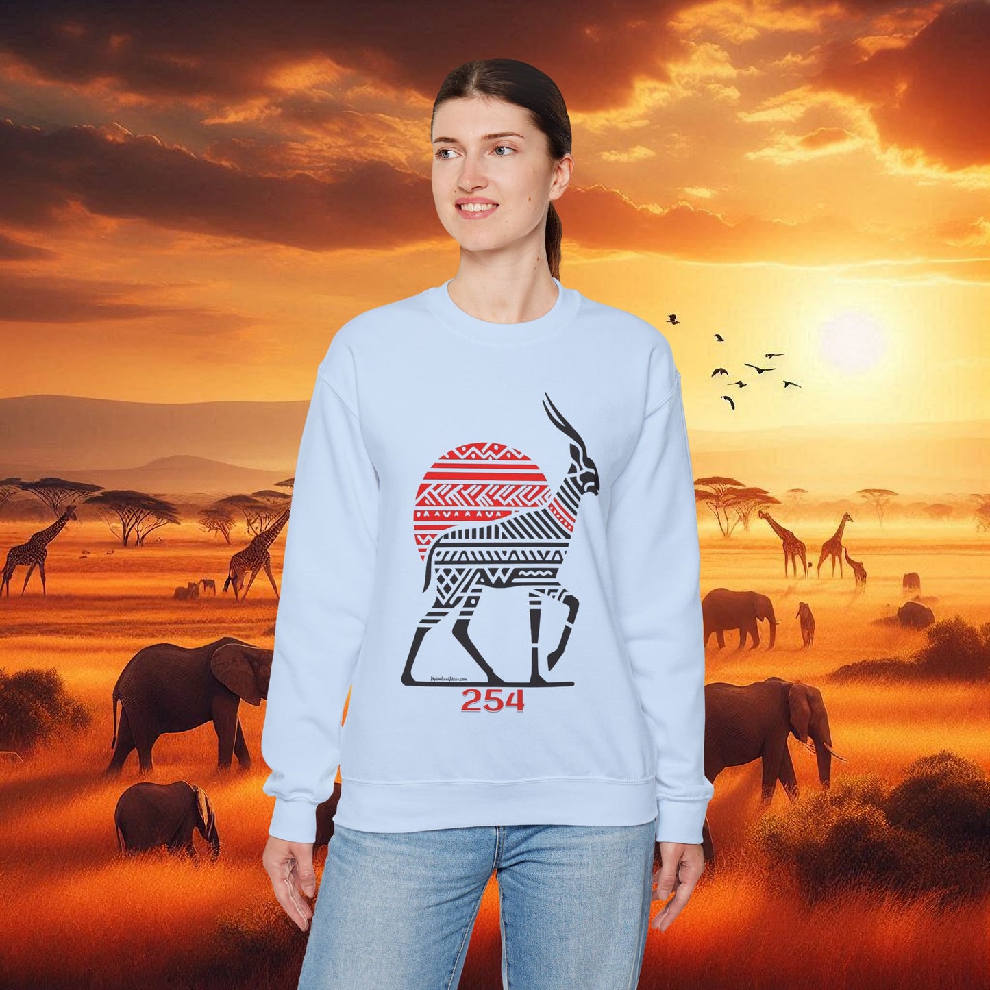 Antelope Sweatshirt - Unisex Crewneck