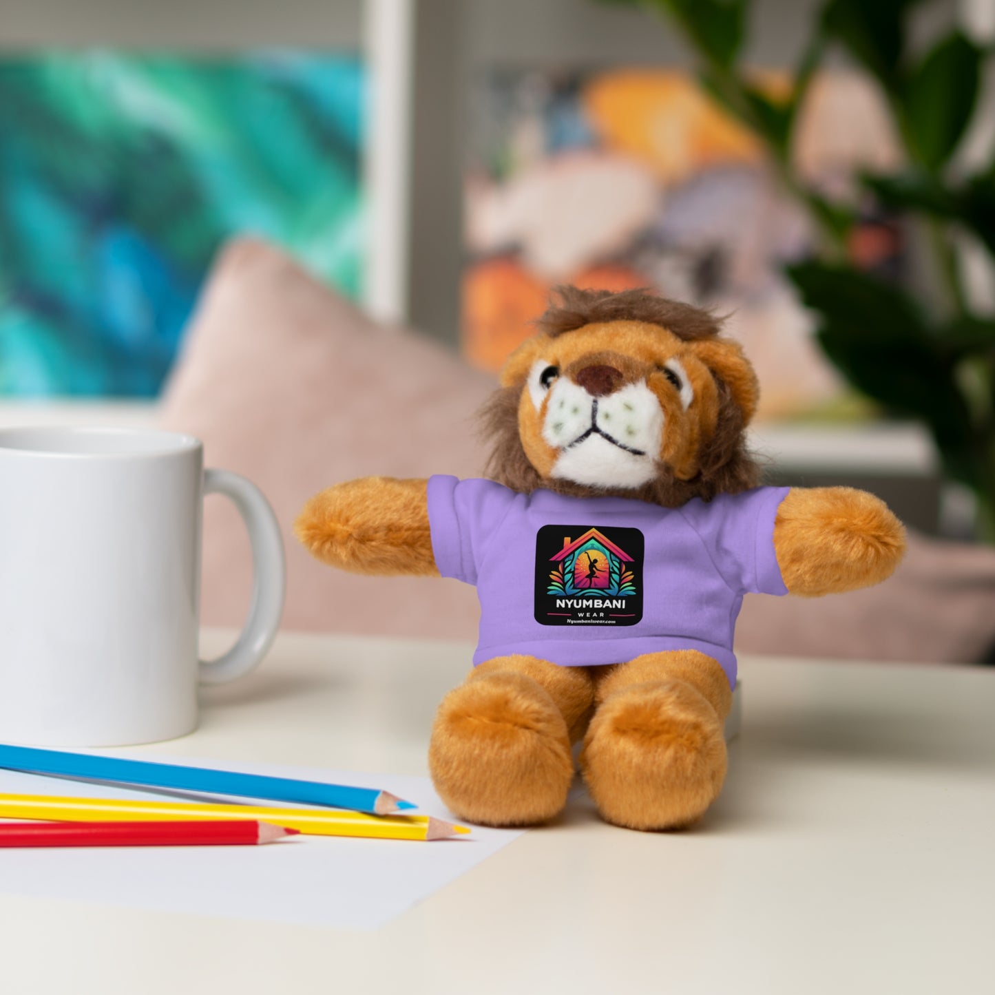 Nyumbani Wear Stuffed Lion