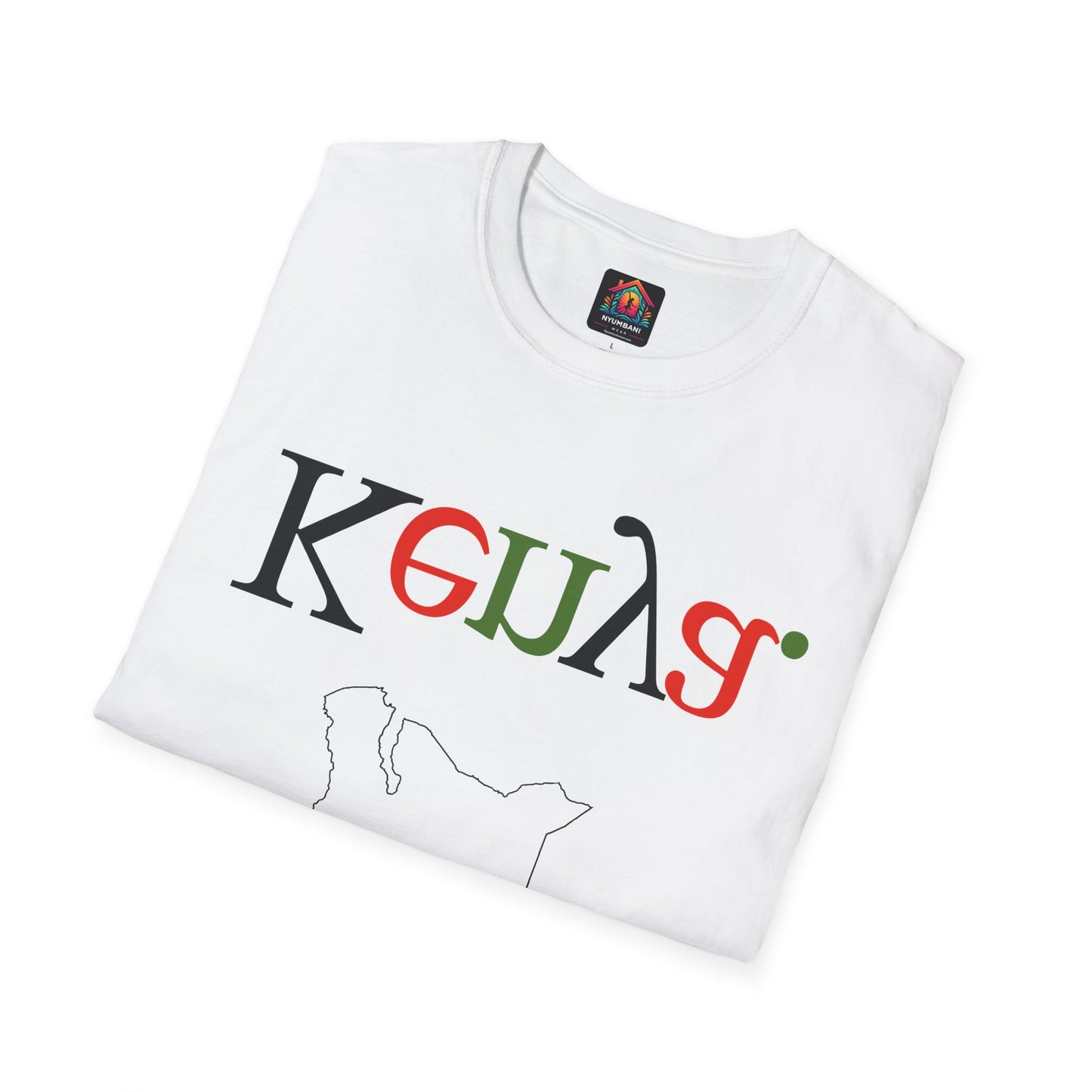 Inverted Tee - Kenya Inspired Unisex T-Shirt