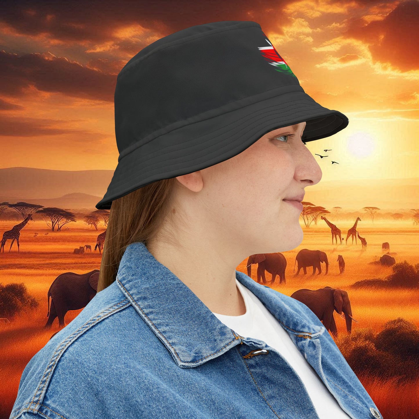Kenyan Bucket Hat (AOP)