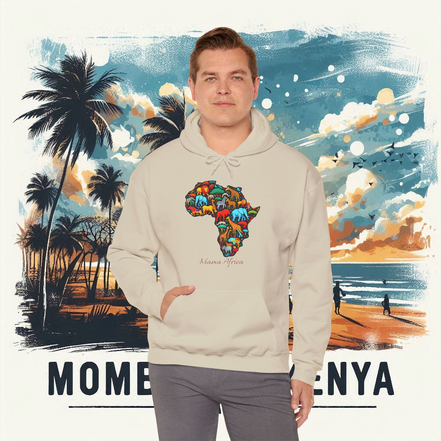Mama Africa Unisex Heavy Blend™ Hooded Sweatshirt