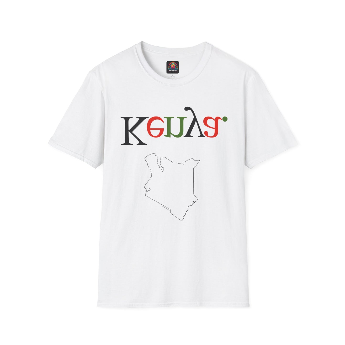 Inverted Tee - Kenya Inspired Unisex T-Shirt