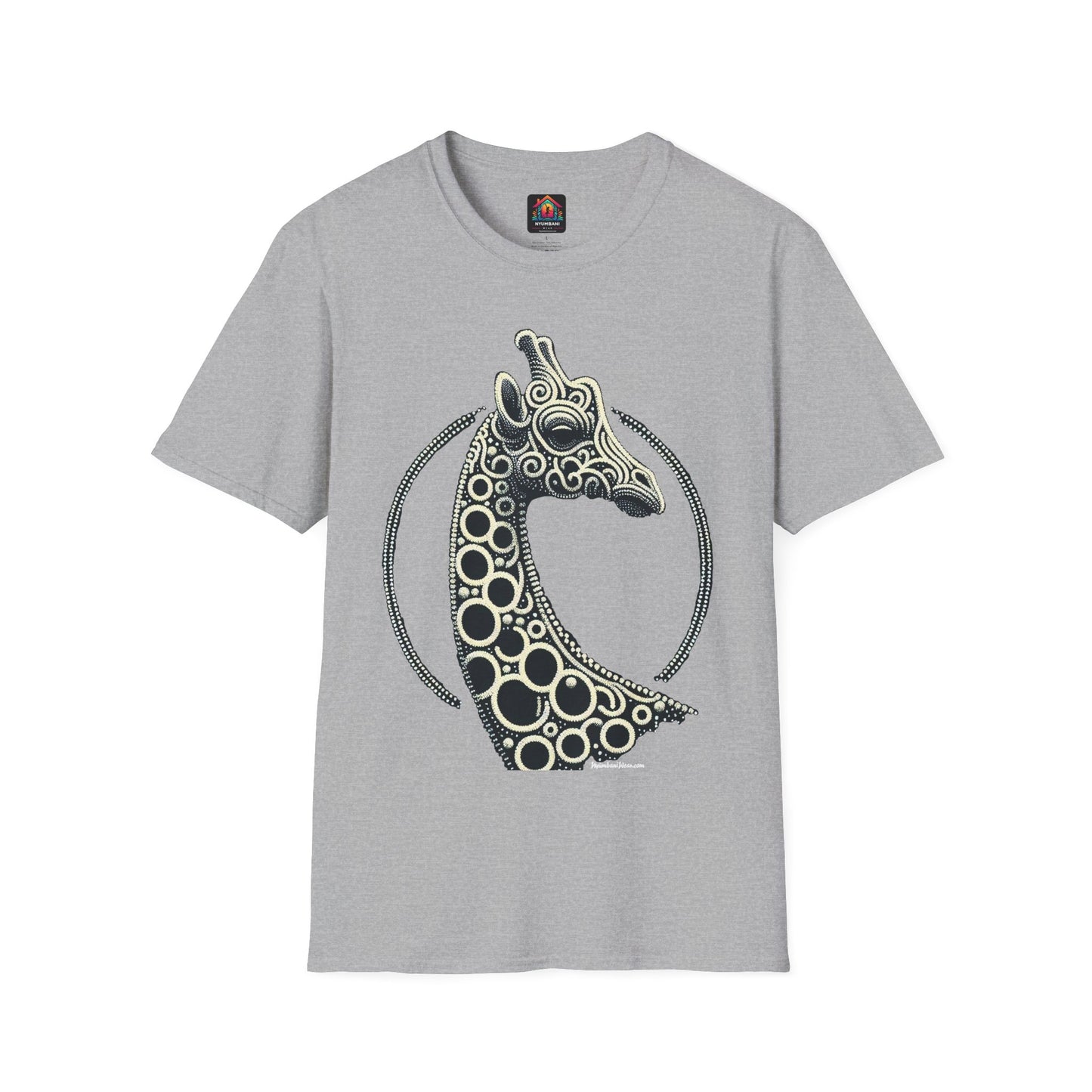 Beaded Giraffe T-Shirt - Kenya and Africa Inspired