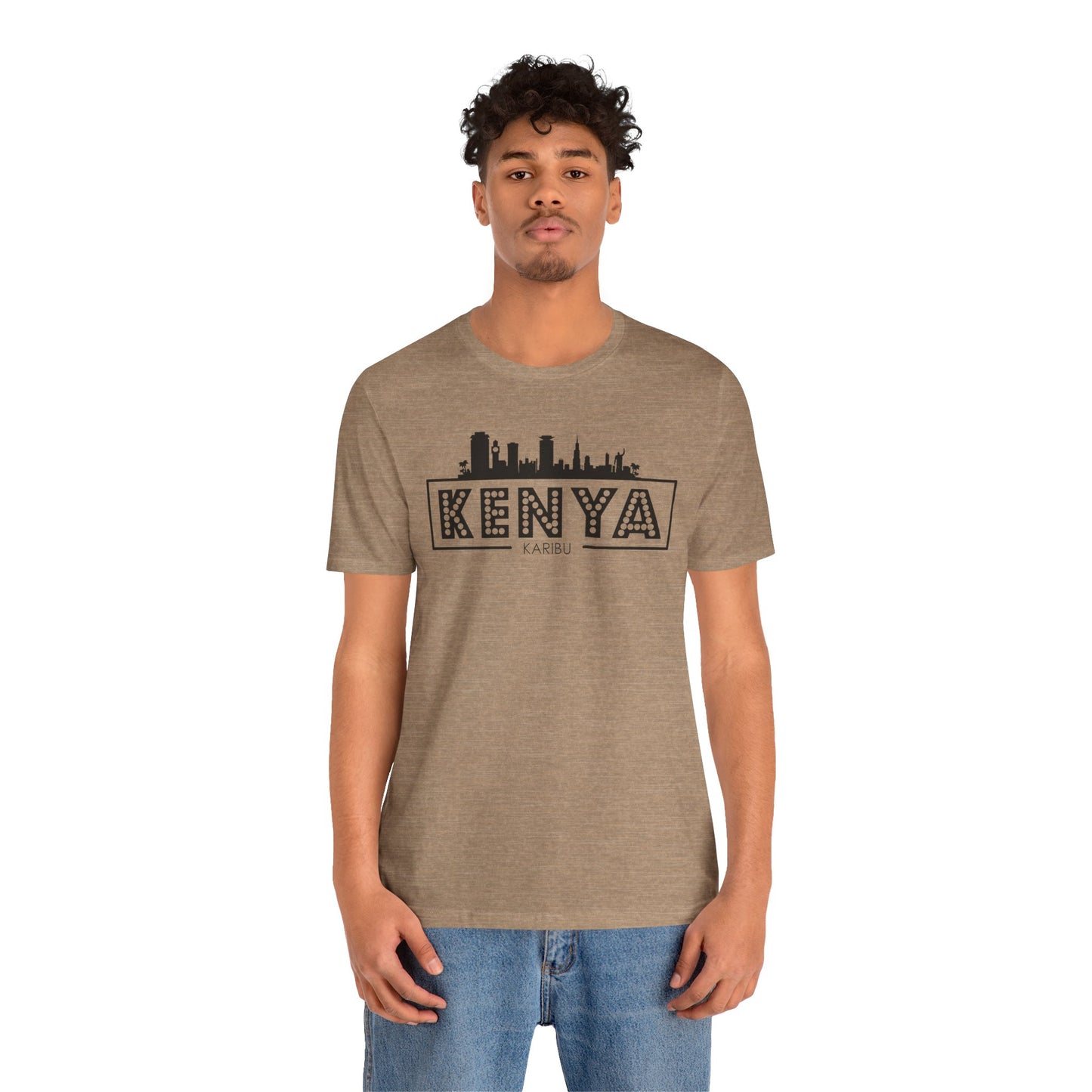 Kenya Karibu Travel Tee - Celebrate Culture & Travel