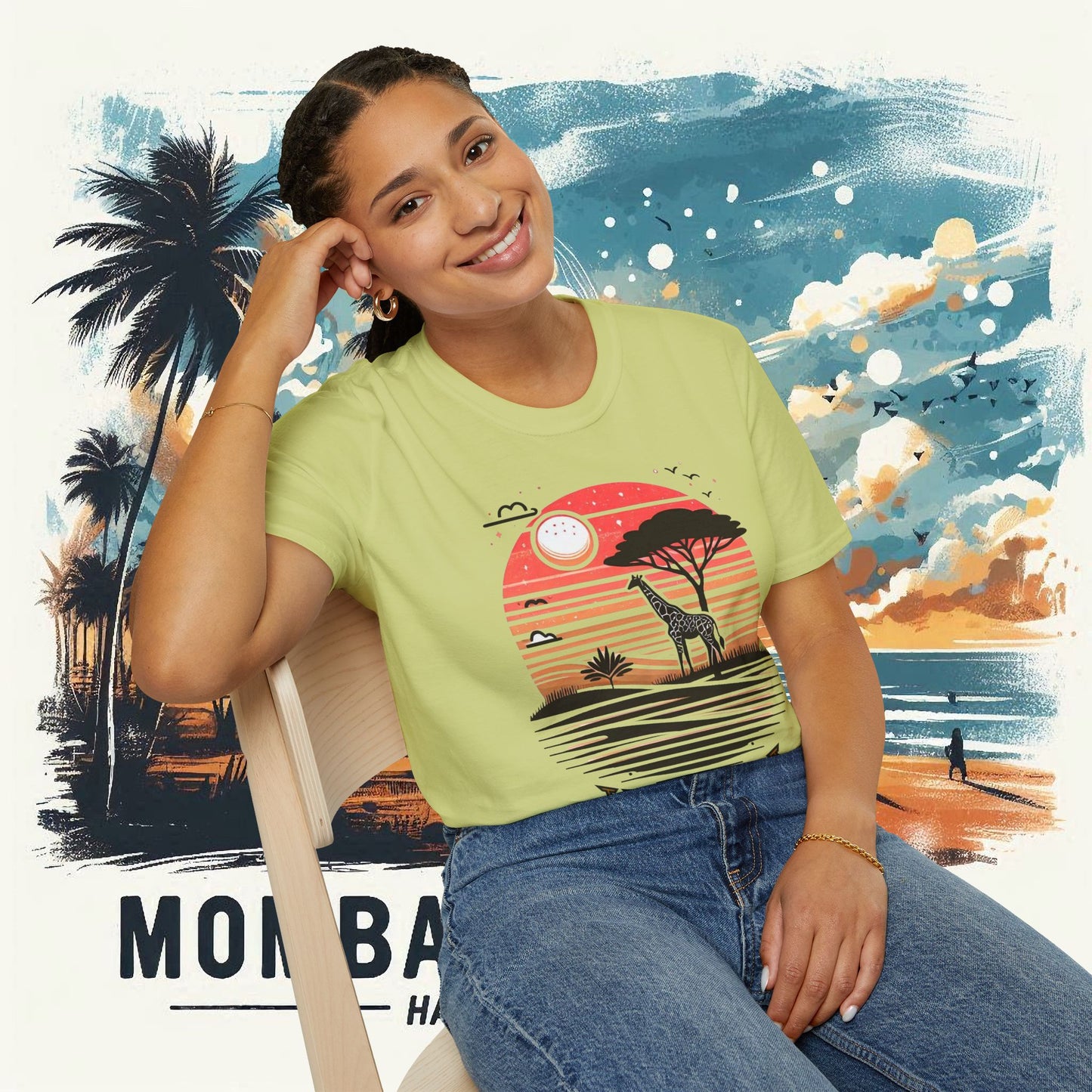 Kenya SavanUnisex Softstyle T-Shirt