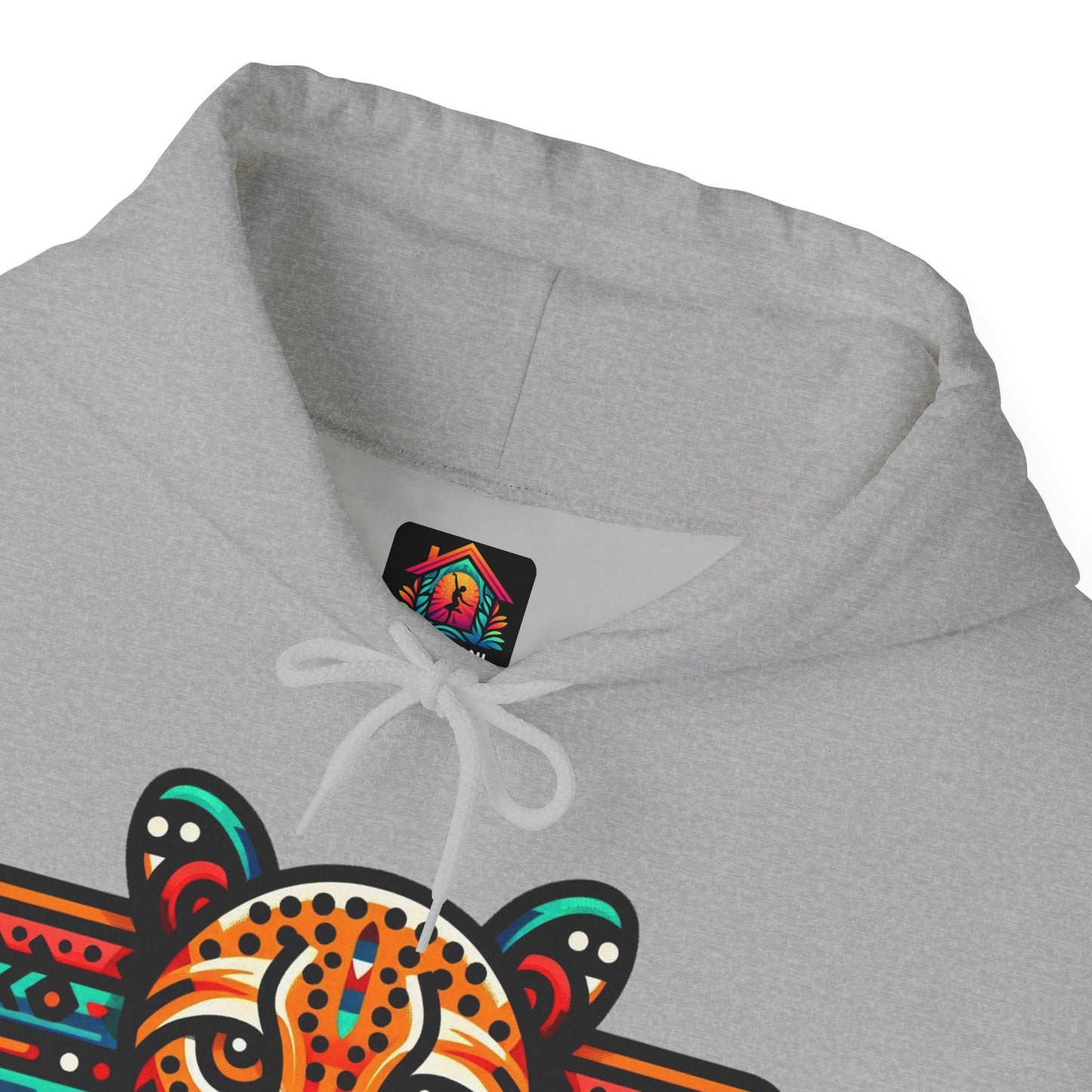 Leopard Hoodie Unisex Heavy Blend™ Hooded Sweatshirt