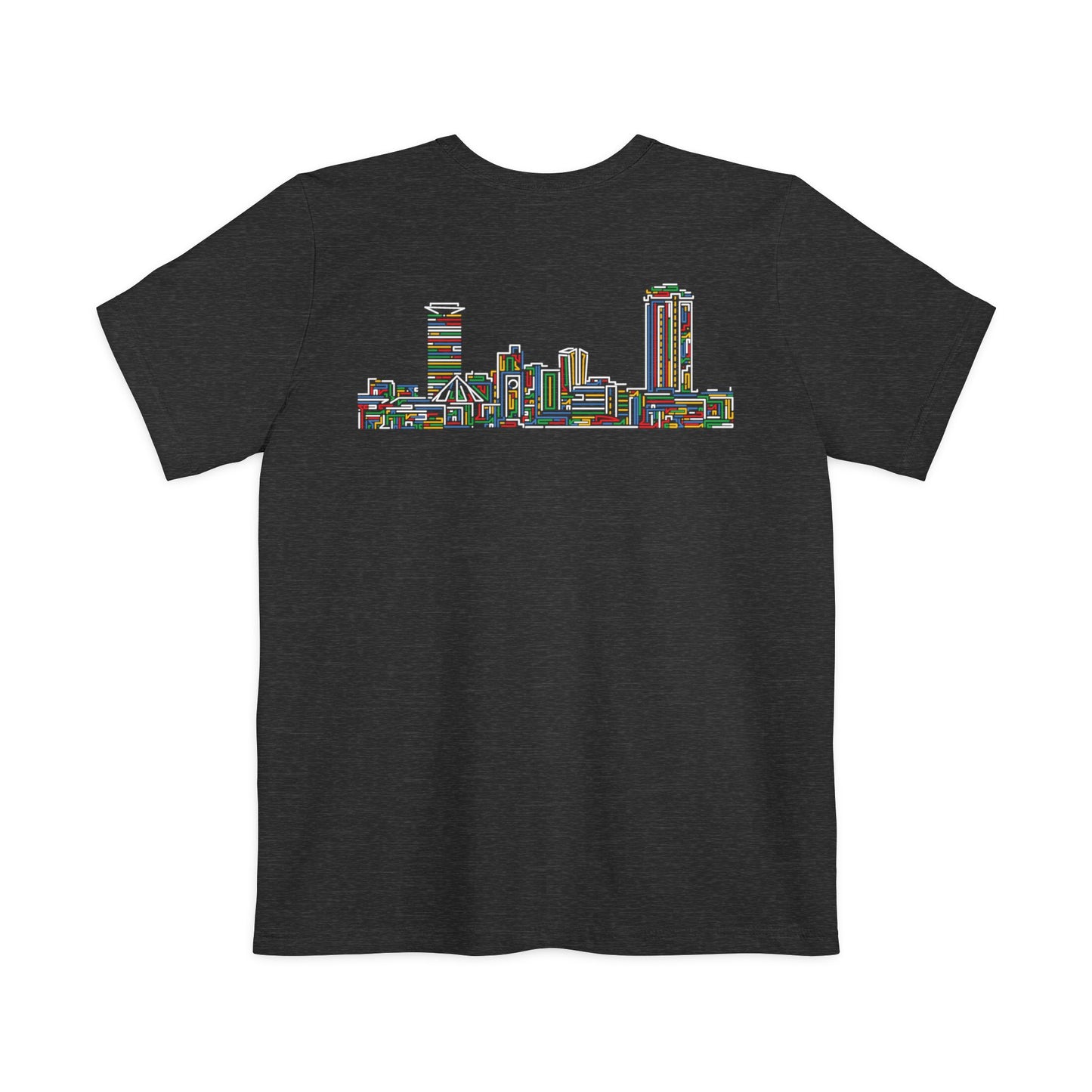 Nairobi Beaded Skyline Pocket T-shirt