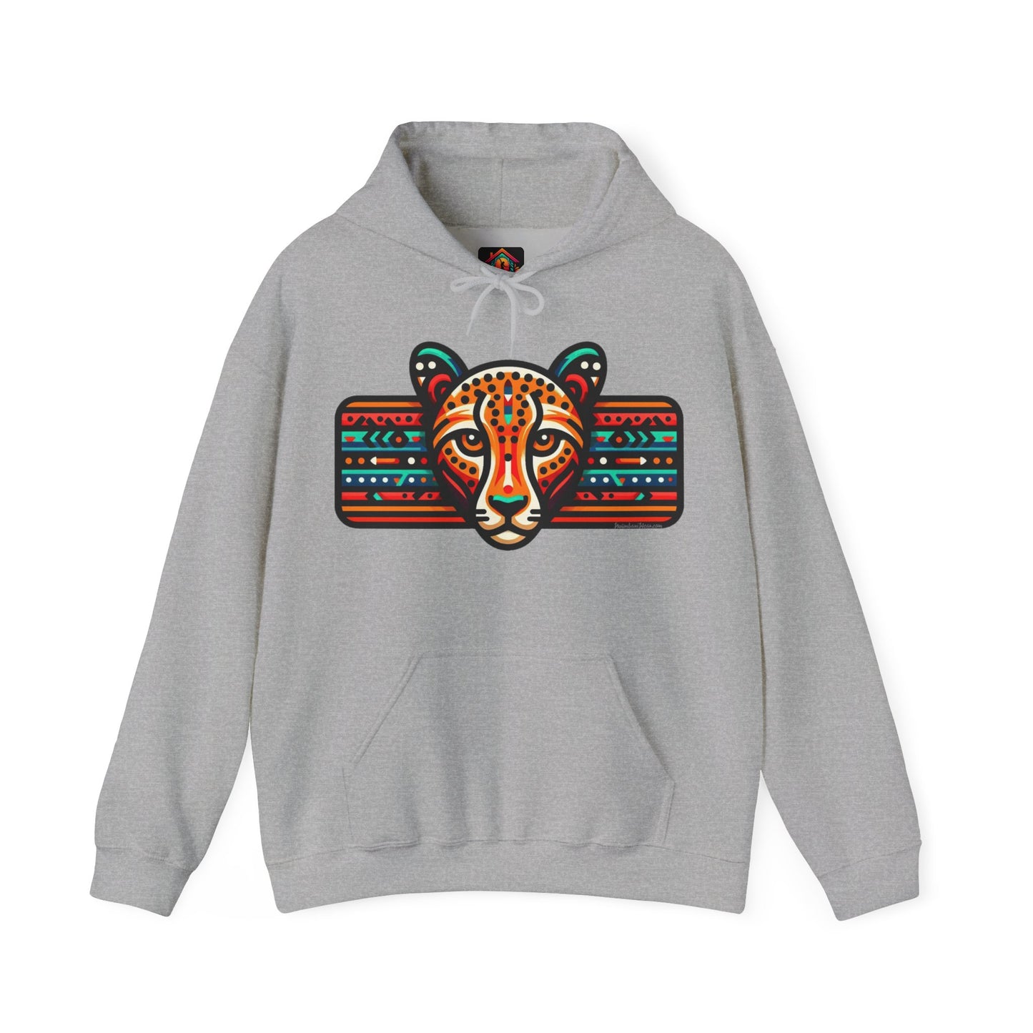Leopard Hoodie Unisex Heavy Blend™ Hooded Sweatshirt