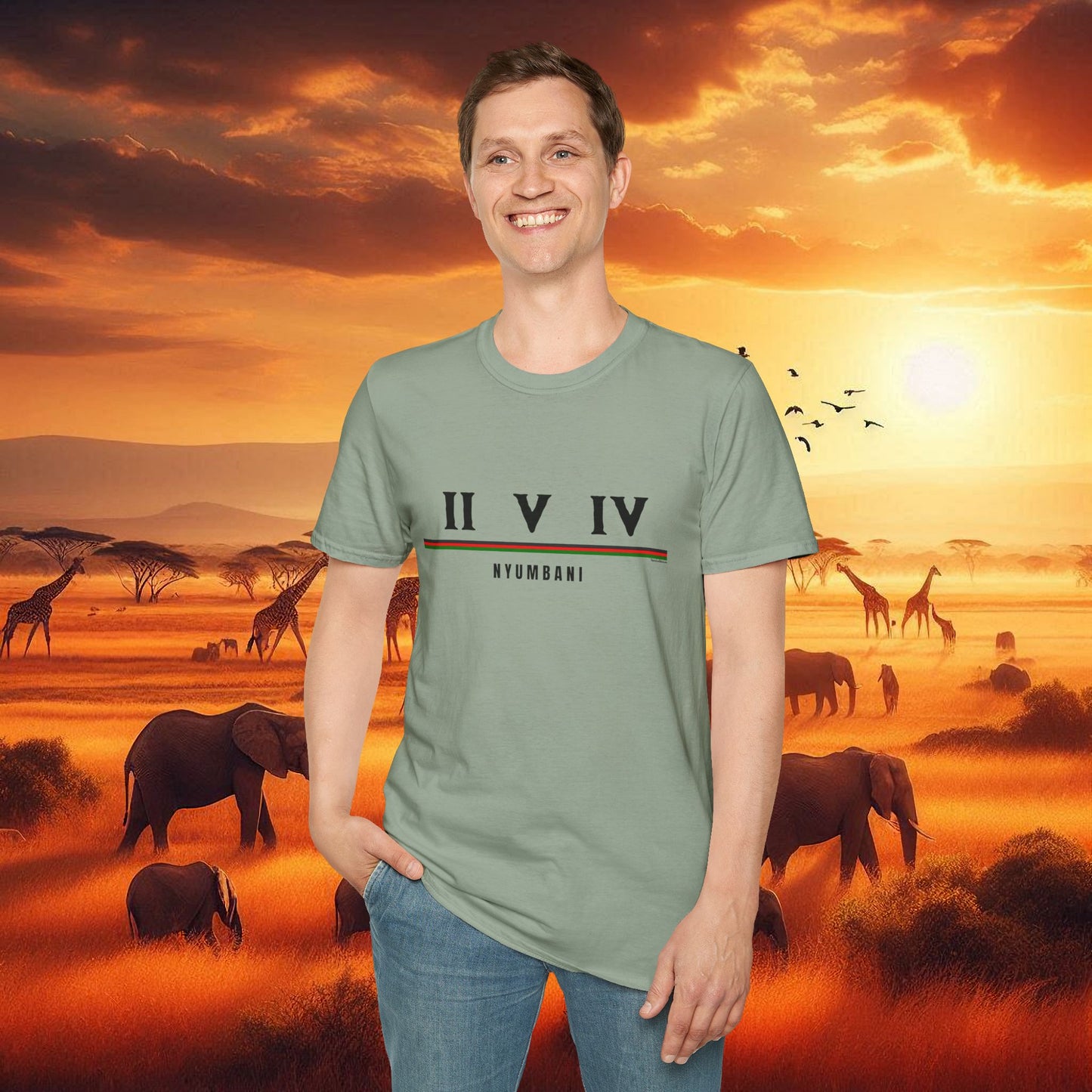 Kenya 254 Home Unisex T-Shirt