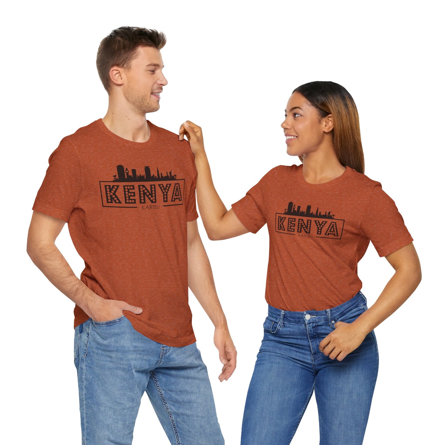 Kenya Karibu Travel Tee - Celebrate Culture & Travel