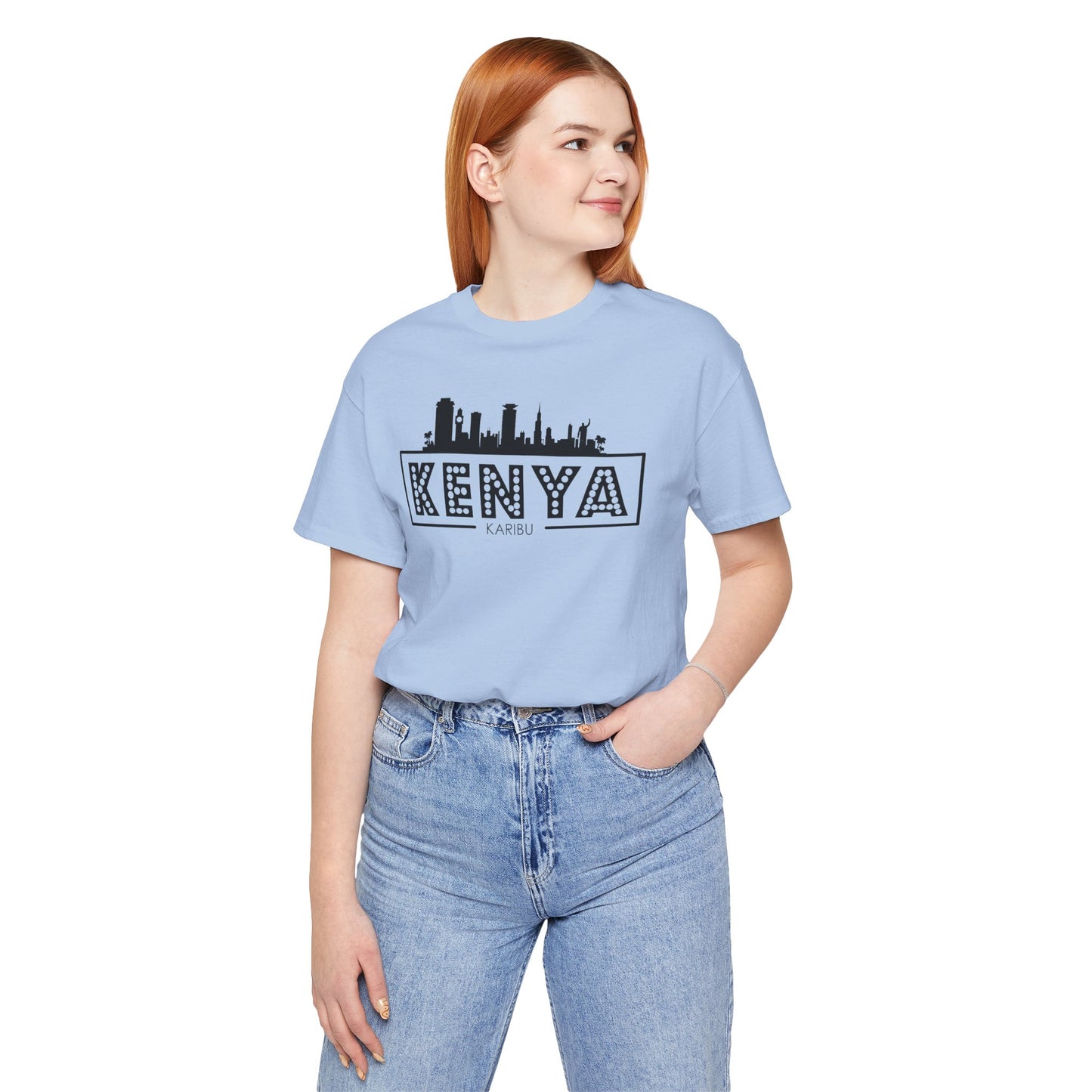Kenya Karibu Travel Tee - Celebrate Culture & Travel