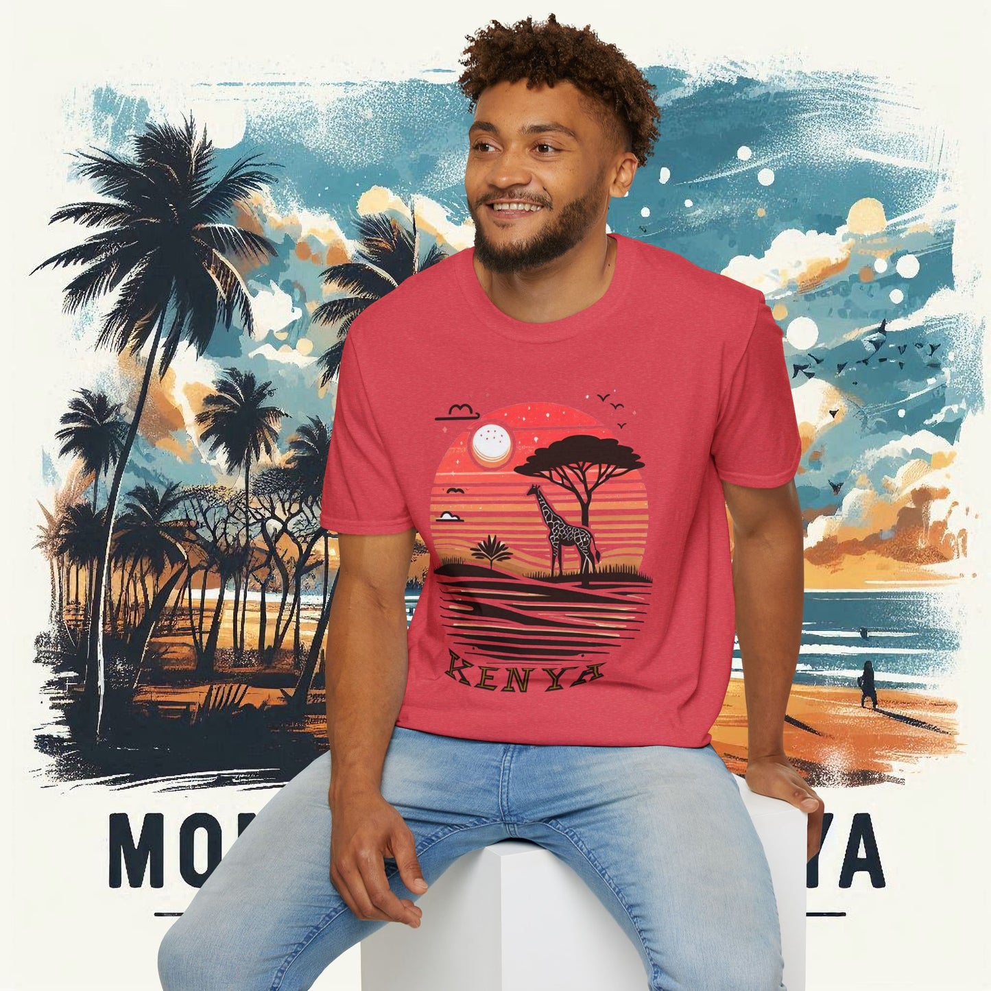 Kenya SavanUnisex Softstyle T-Shirt