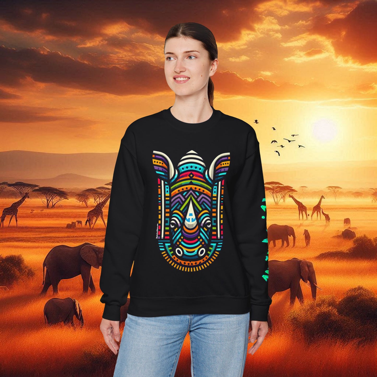 Rhino Unisex Heavy Blend™ Crewneck Sweatshirt