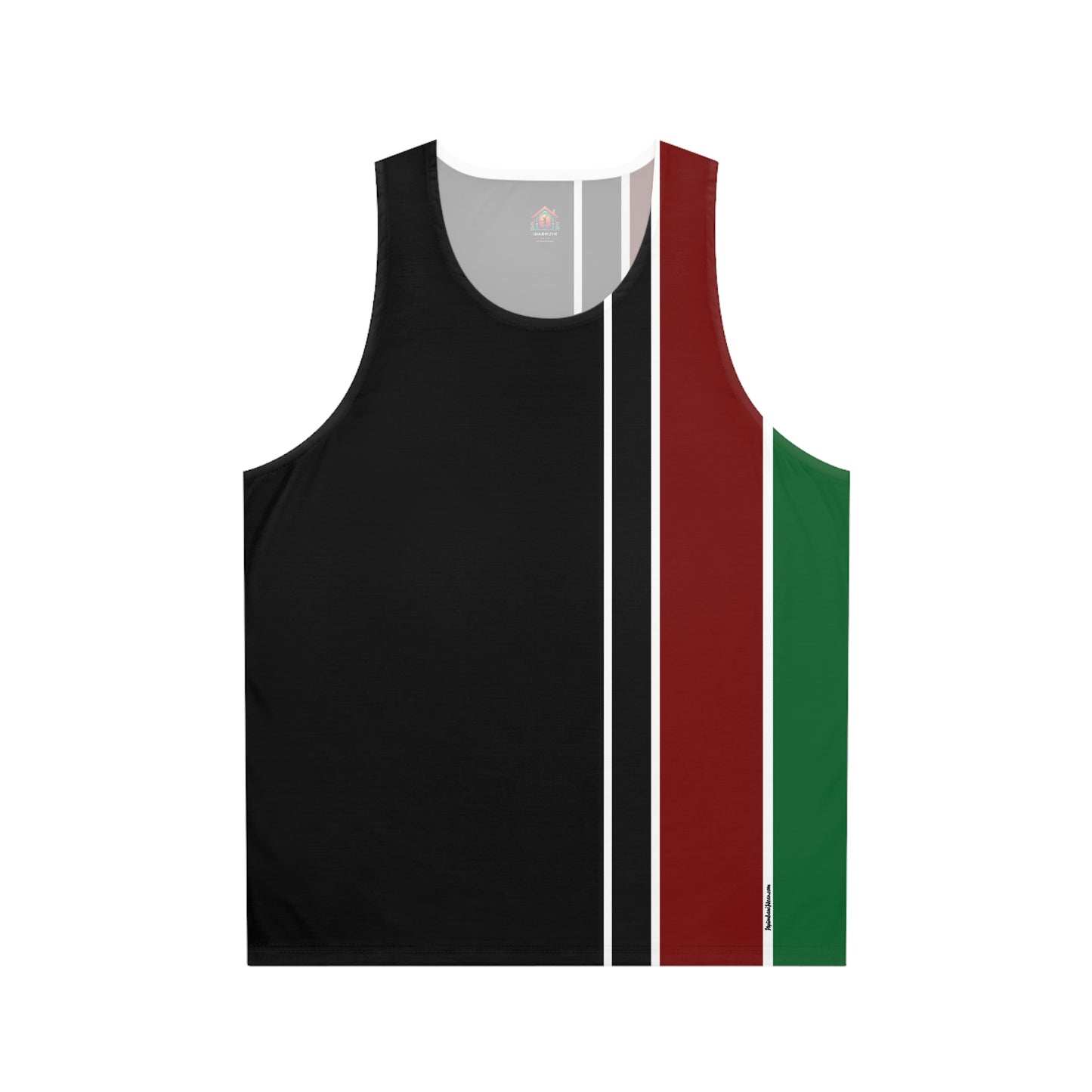 Kenyan Vertical Striped Unisex Tank Top (AOP)