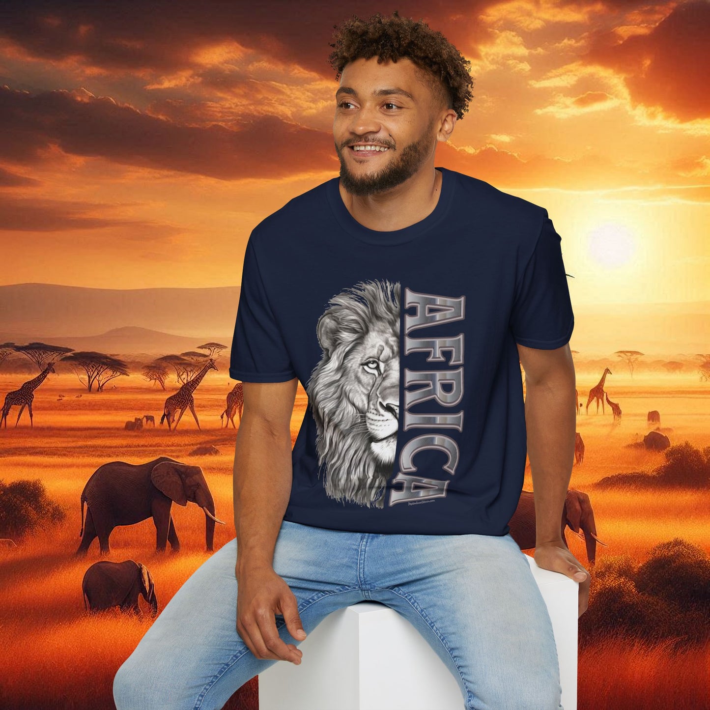 Lion Africa T-Shirt - Unisex