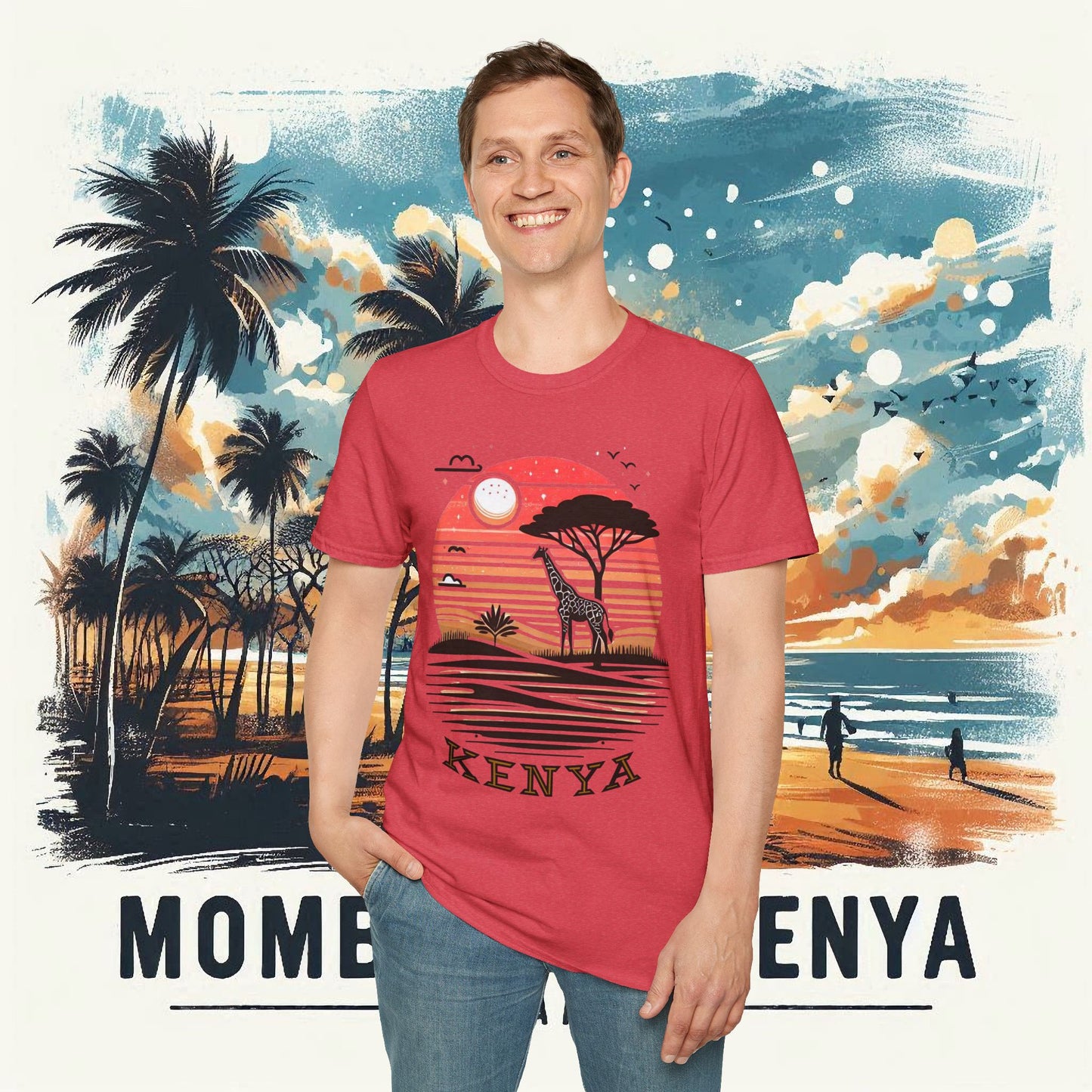 Kenya SavanUnisex Softstyle T-Shirt