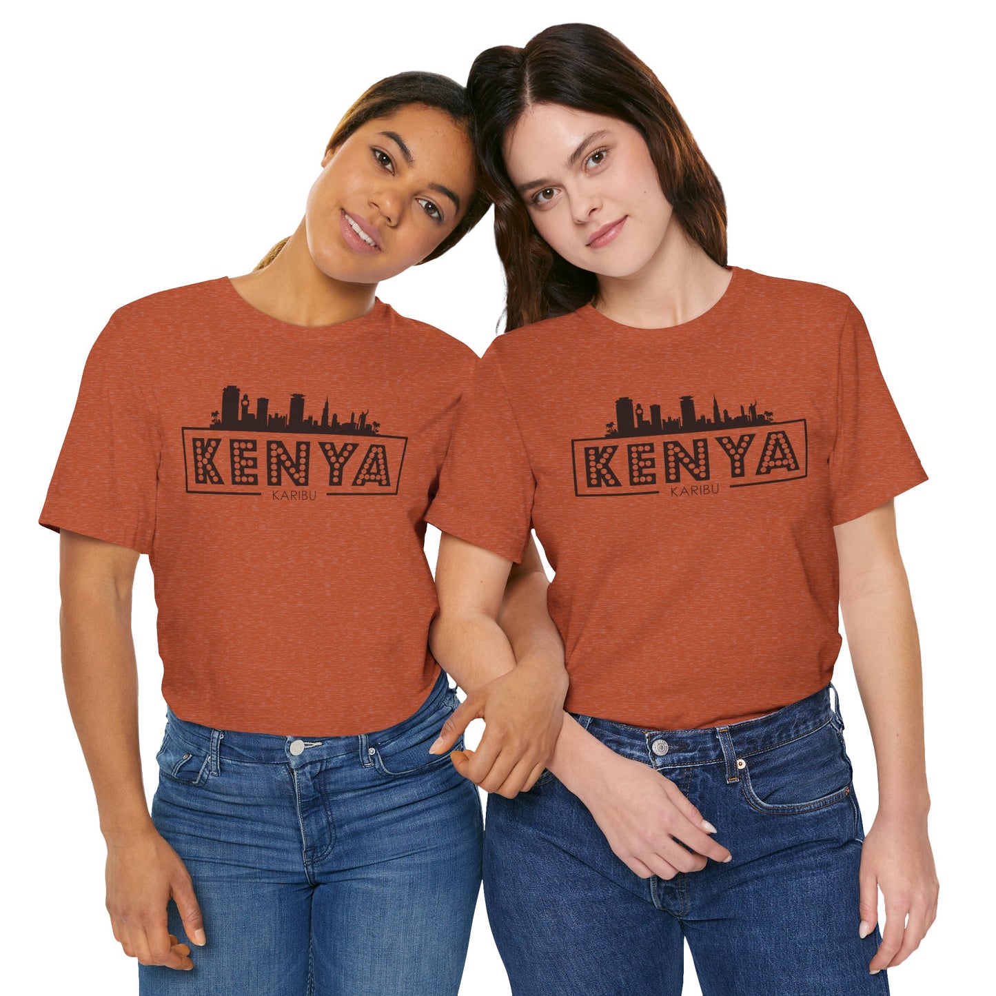 Kenya Karibu Travel Tee - Celebrate Culture & Travel