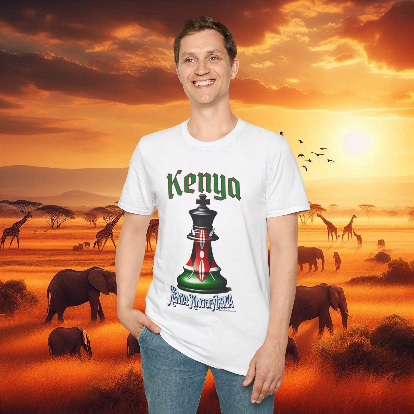 Kenya King of Africa T-Shirt