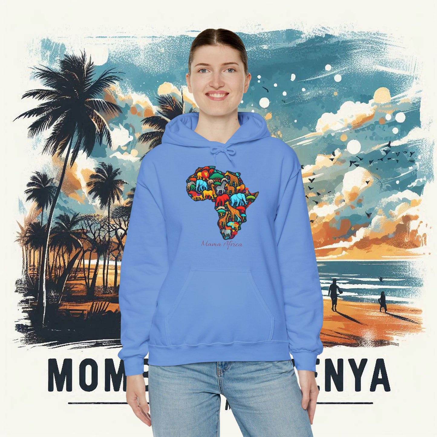 Mama Africa Unisex Heavy Blend™ Hooded Sweatshirt