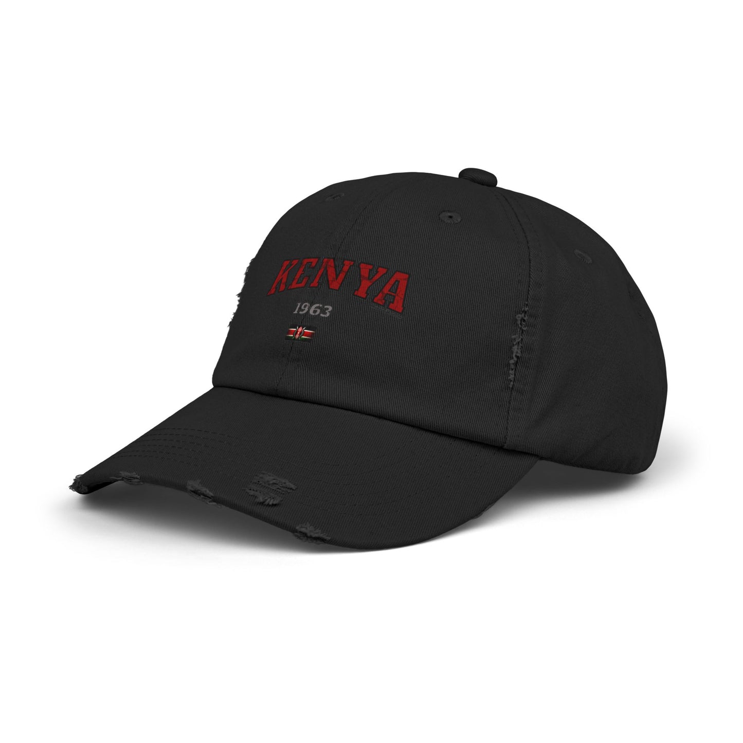 Kenya 1963 Unisex Distressed Cap