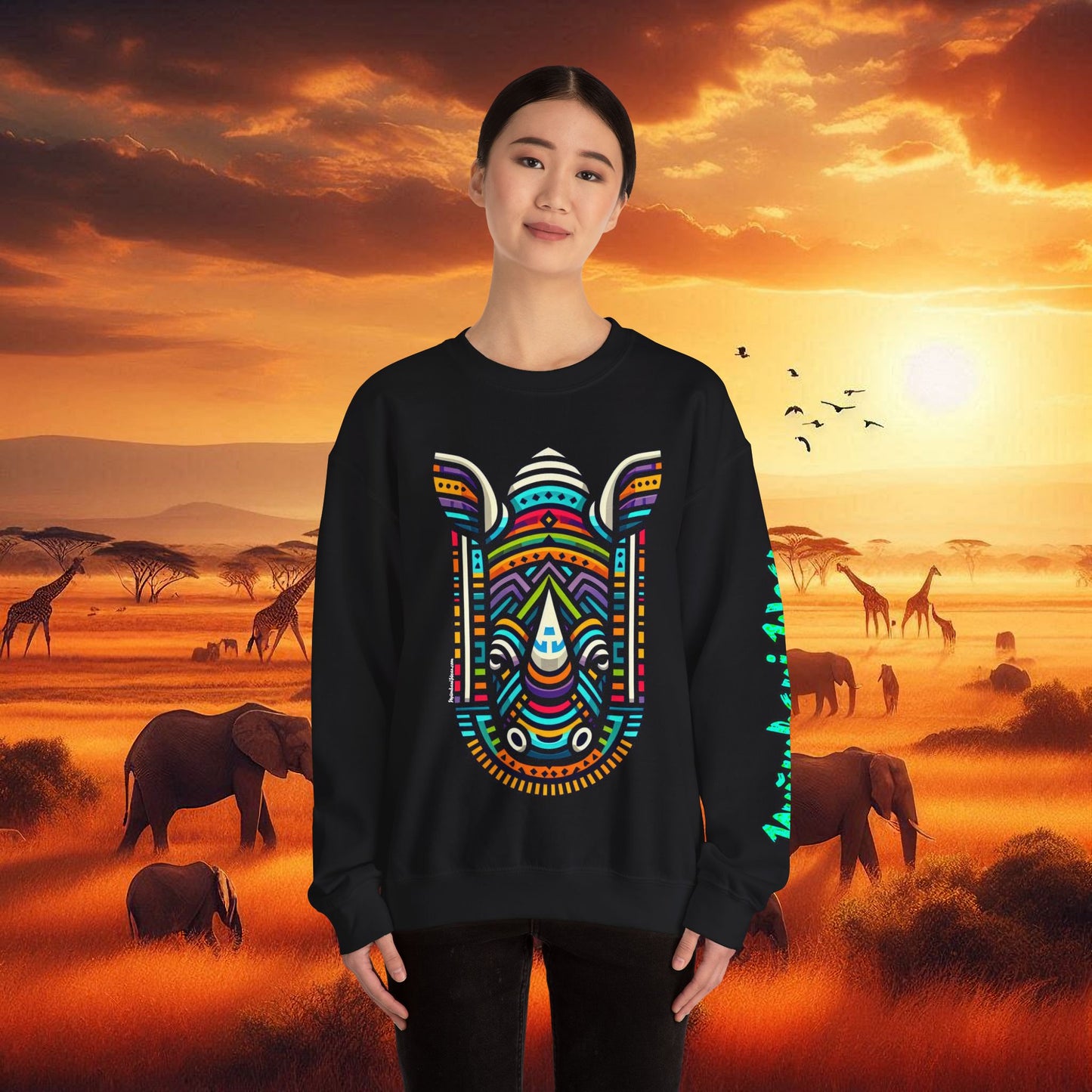 Rhino Unisex Heavy Blend™ Crewneck Sweatshirt