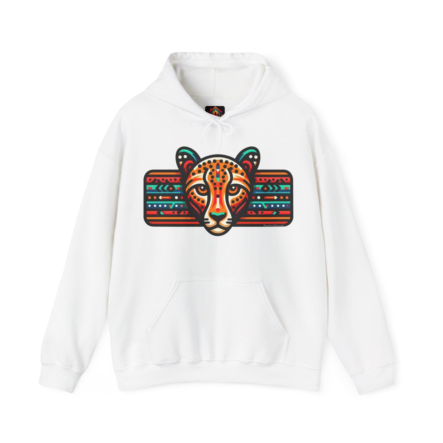 Leopard Hoodie Unisex Heavy Blend™ Hooded Sweatshirt