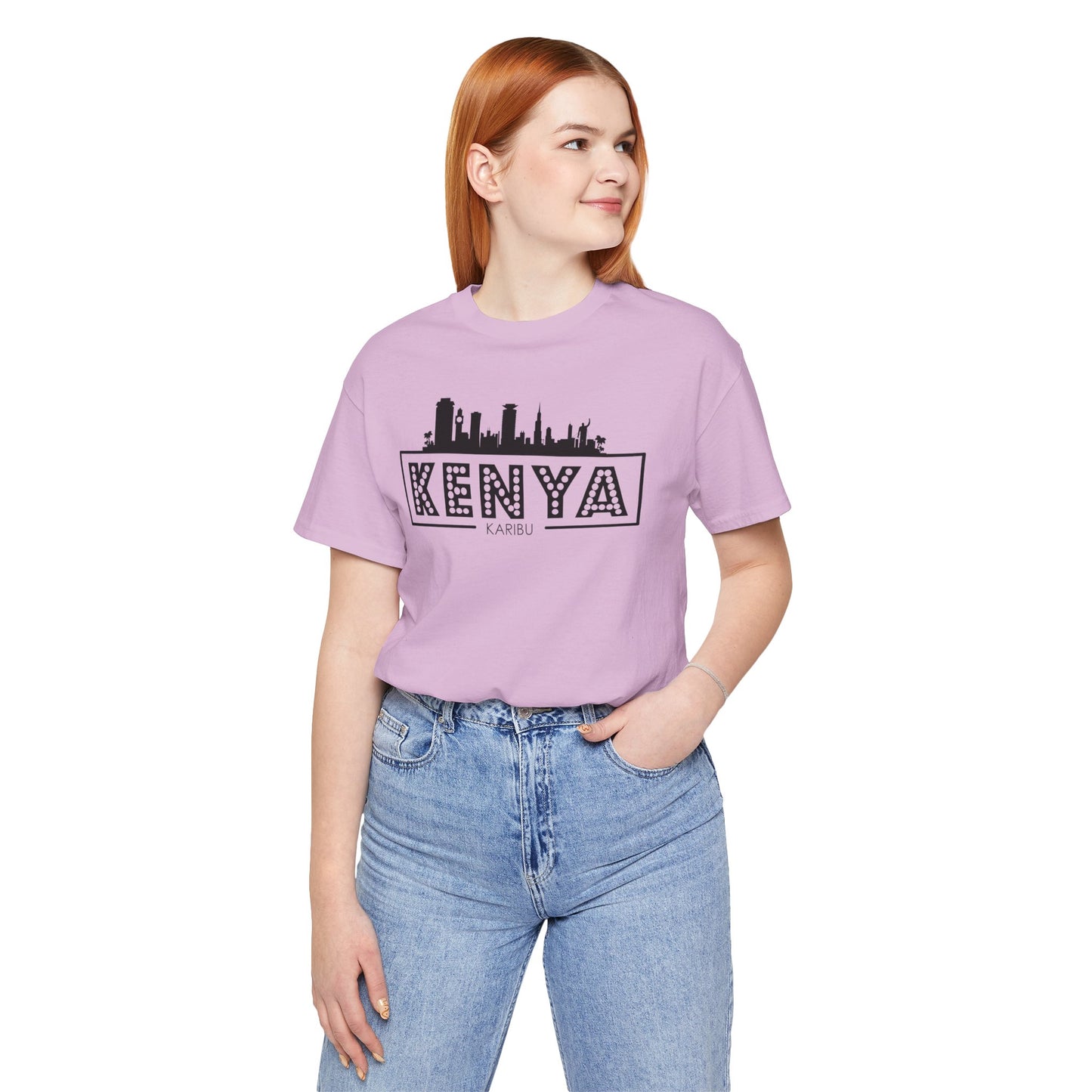 Kenya Karibu Travel Tee - Celebrate Culture & Travel