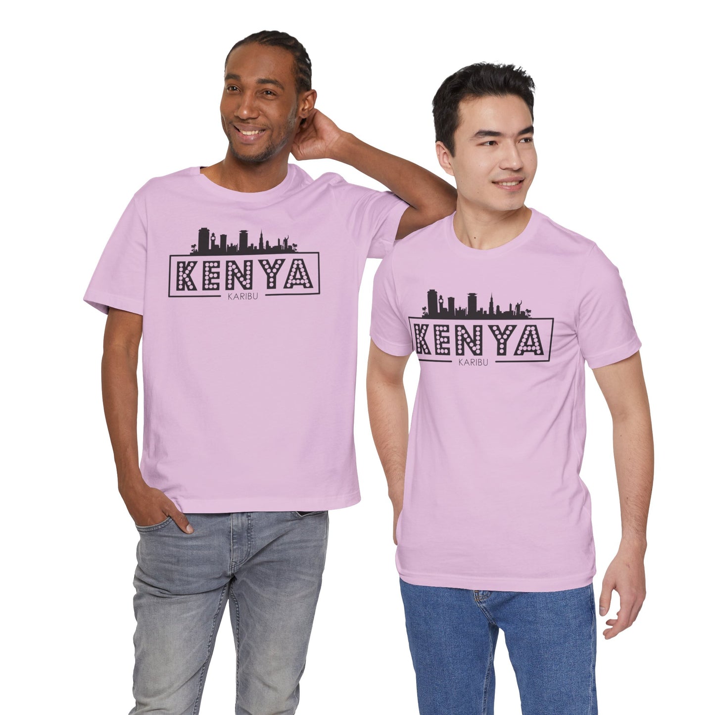 Kenya Karibu Travel Tee - Celebrate Culture & Travel