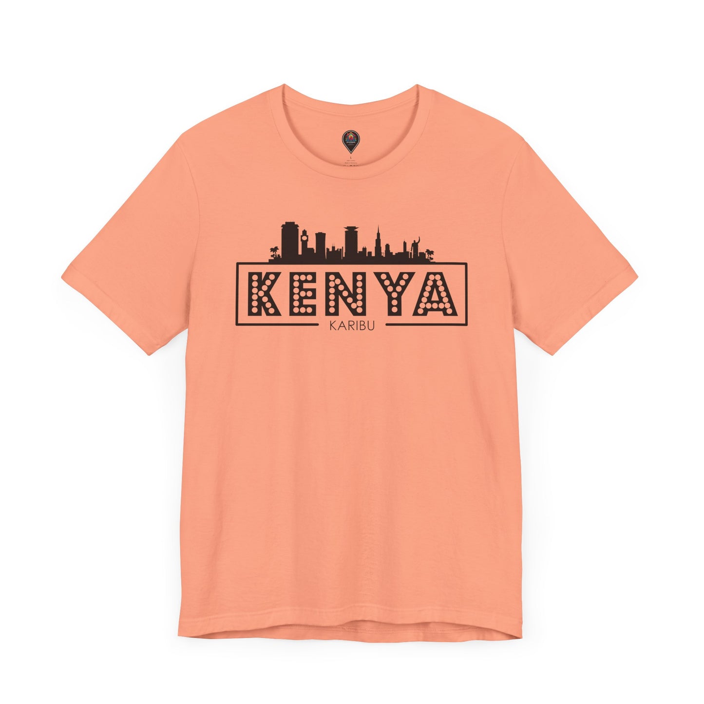 Kenya Karibu Travel Tee - Celebrate Culture & Travel