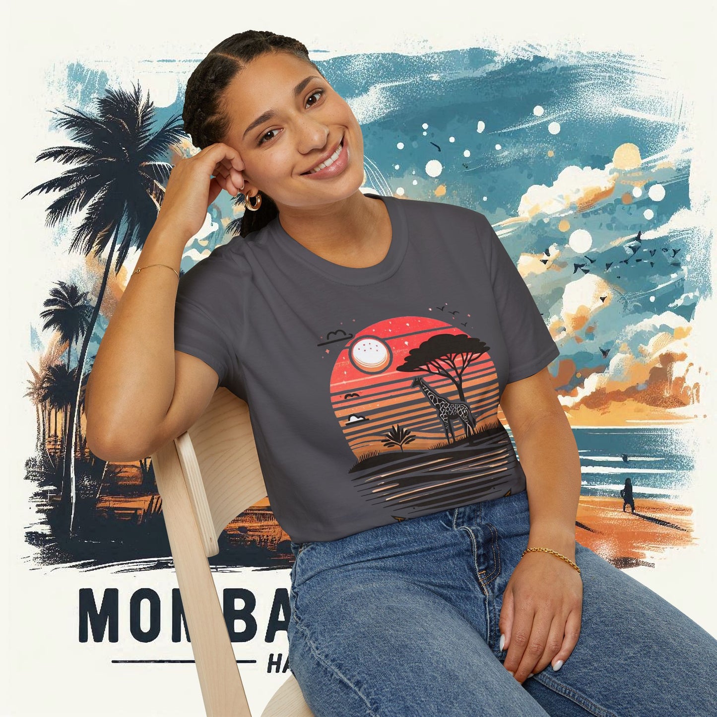 Kenya SavanUnisex Softstyle T-Shirt