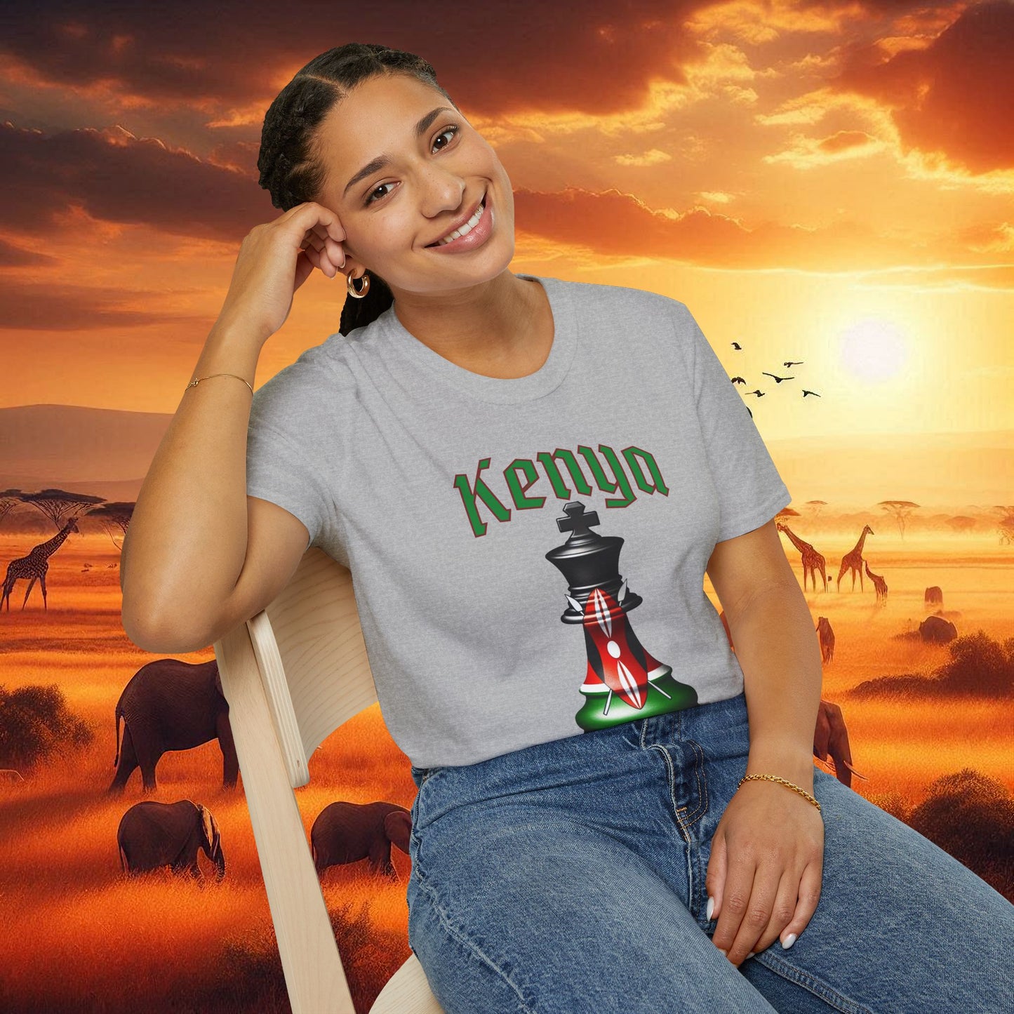 Kenya King of Africa T-Shirt