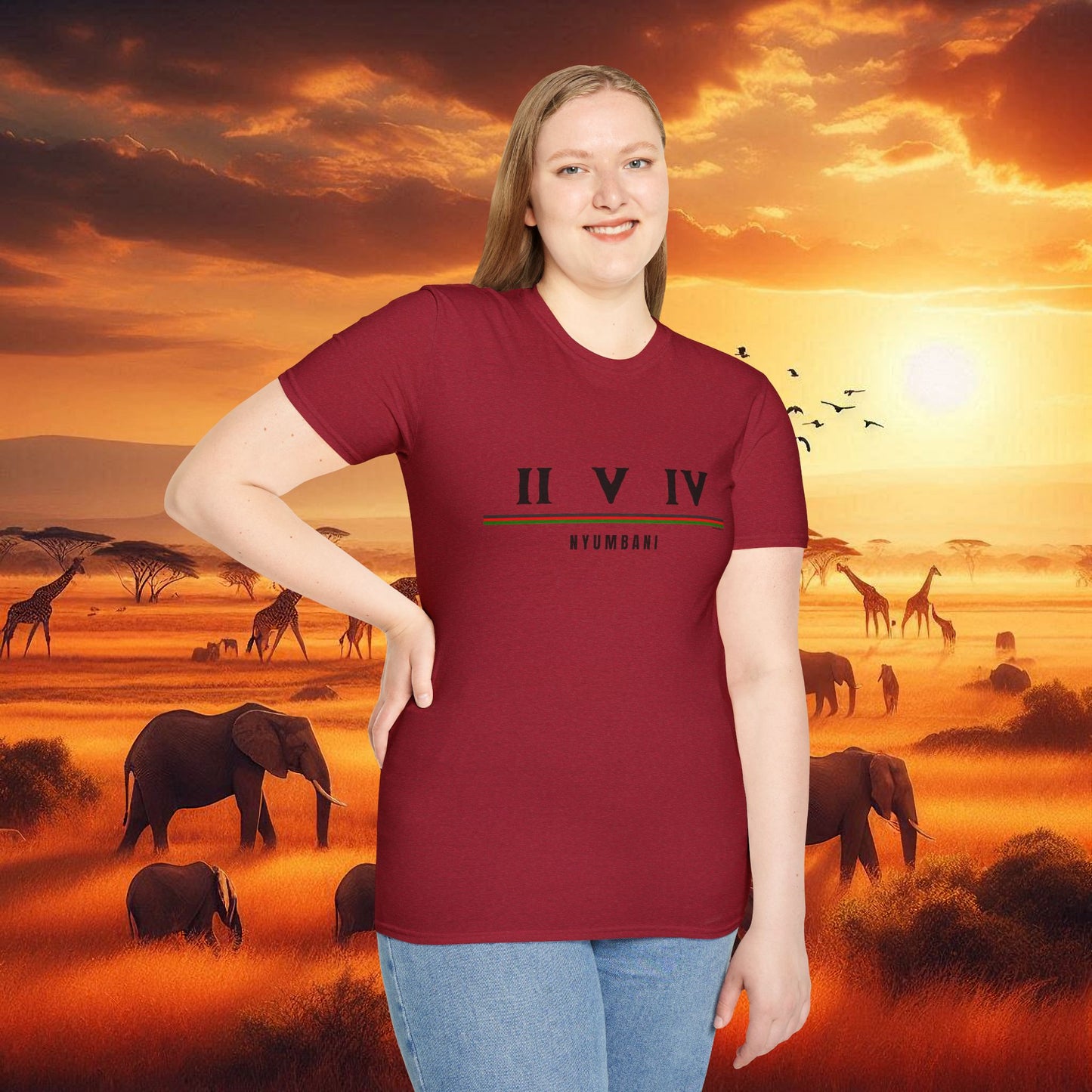 Kenya 254 Home Unisex T-Shirt