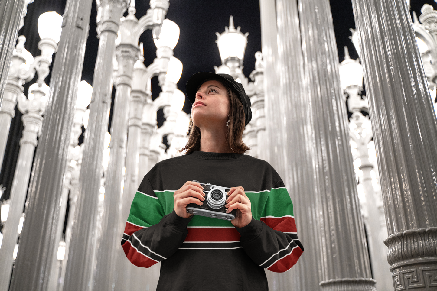 Kenyan Striped Sweatshirt