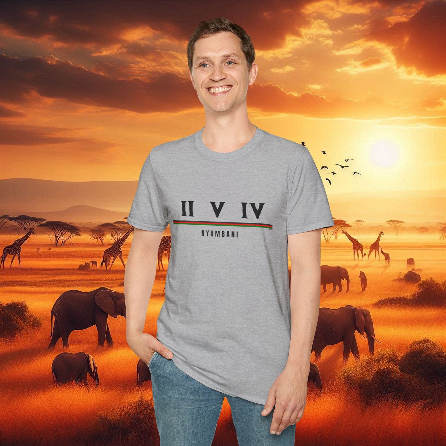 Kenya 254 Home Unisex T-Shirt