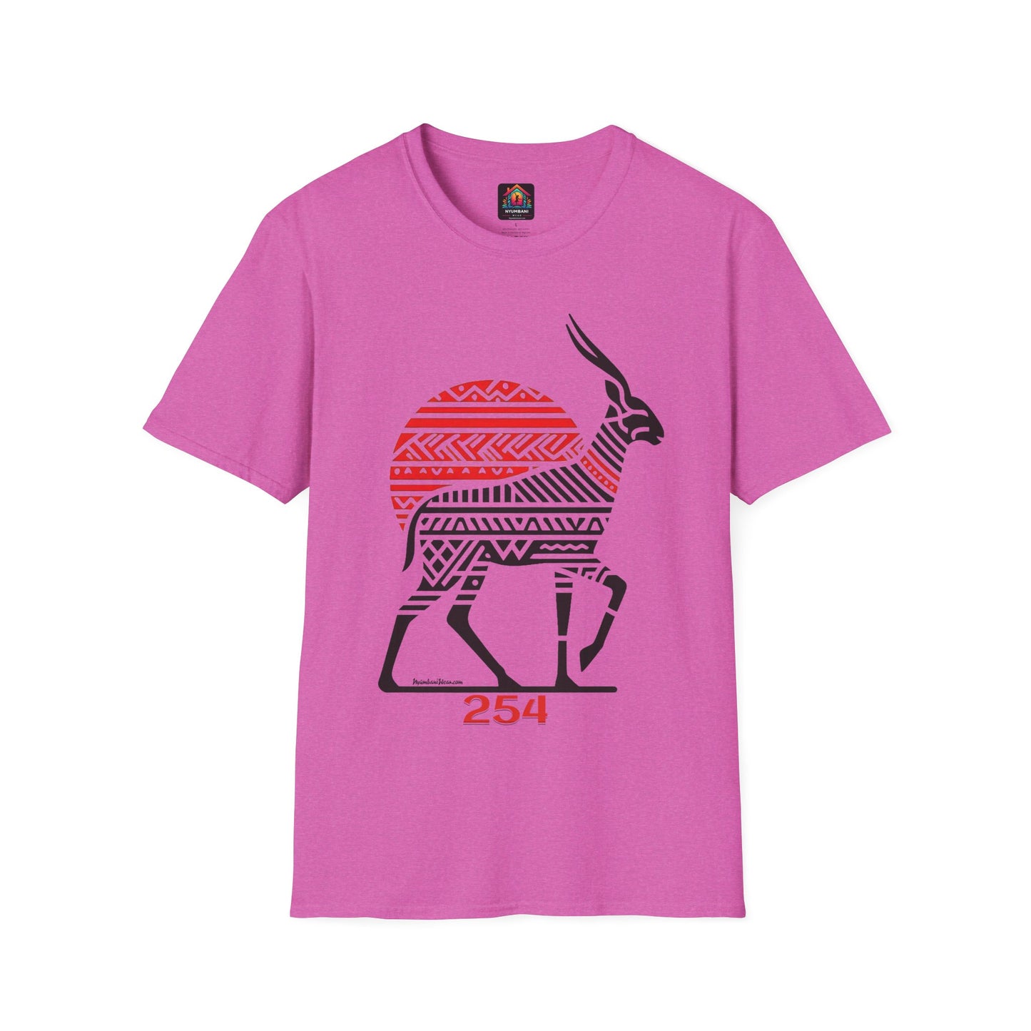African Bead Style Impala T-Shirt