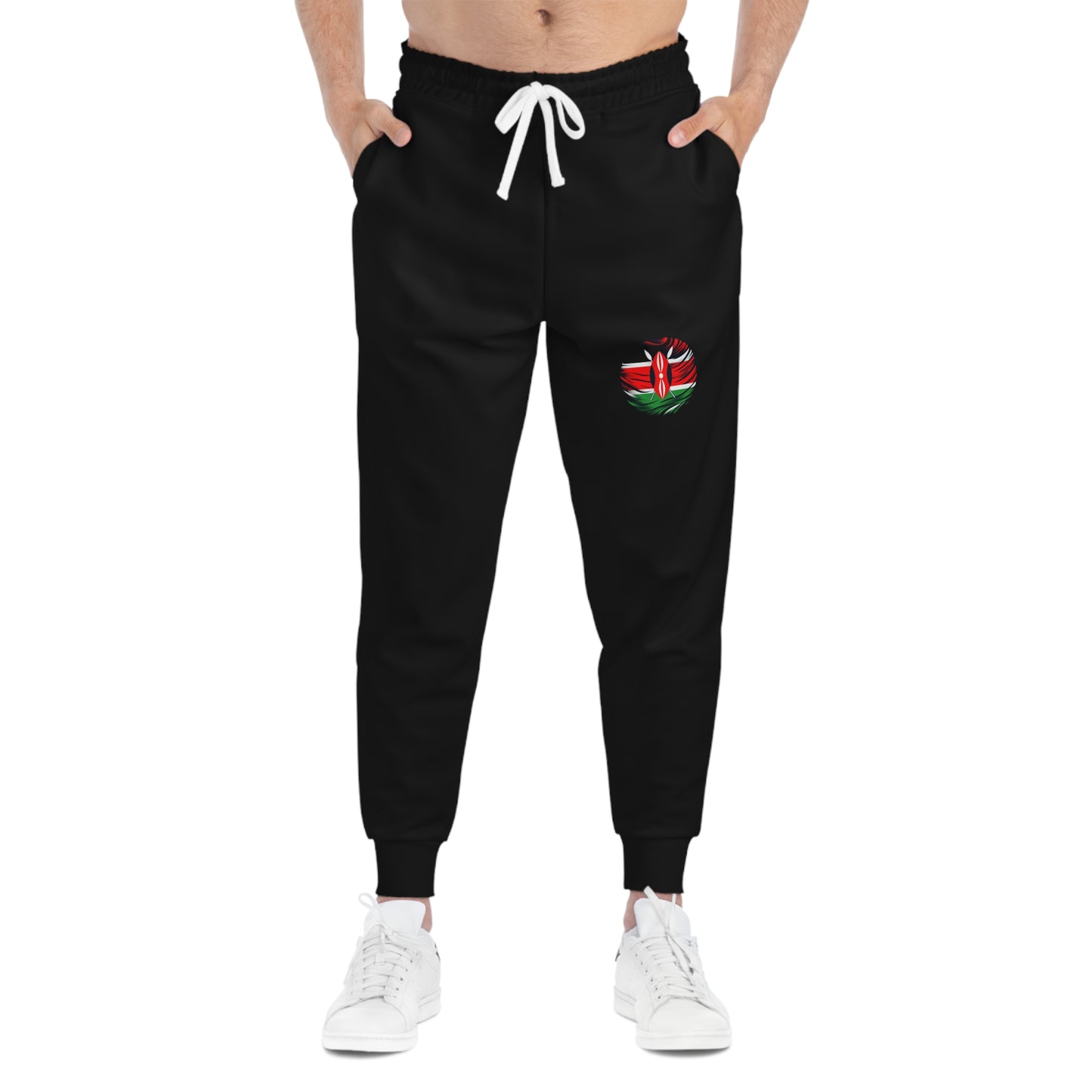 Kenyan Black Athletic Joggers